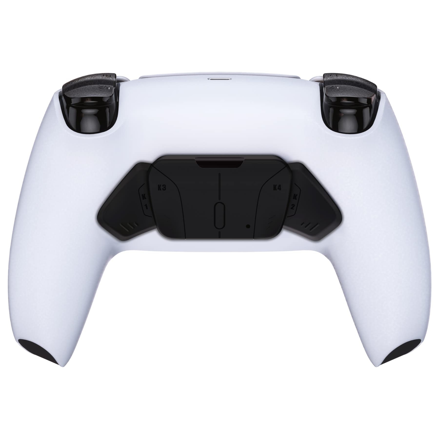 Boîtier à K1 K2 K3 K4 boutons arrière noir uni redessinés et carte de circuit imprimé remap pour contrôleur PS5, kit de remappage pour Xbox One et