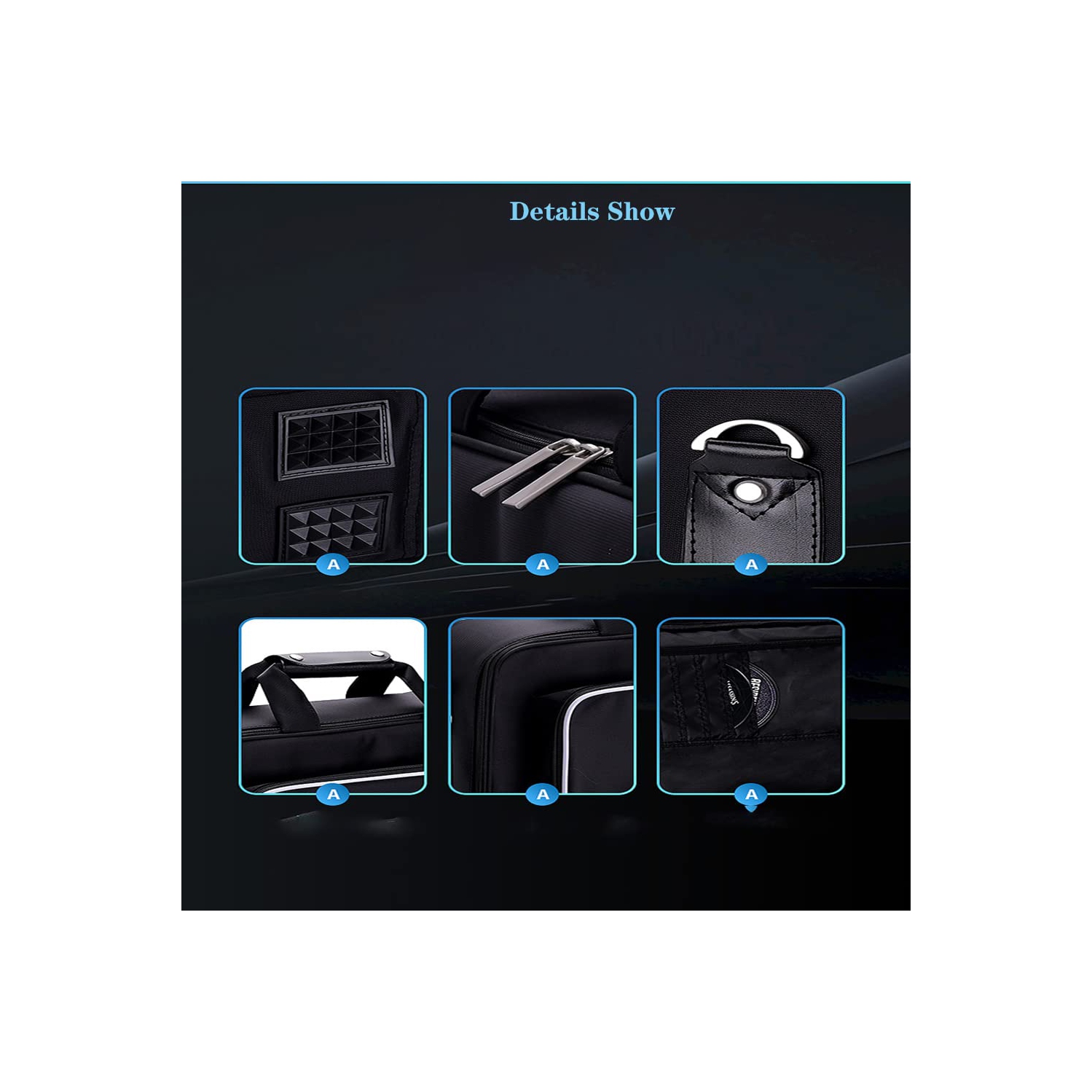 Étui de transport de Lelukee pour PS5, étui protecteur pour console PlayStation 5 et accessoires