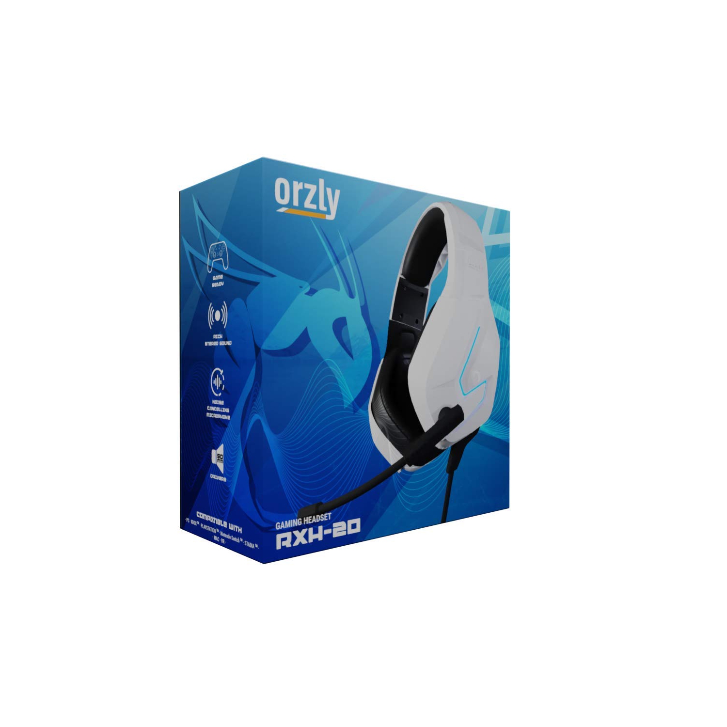 Orzly Gaming Headset for PC and Gaming Consoles PS5, PS4, Xbox Series X | S, Xbox ONE, Nintendo Switch & Google Stadia Stere