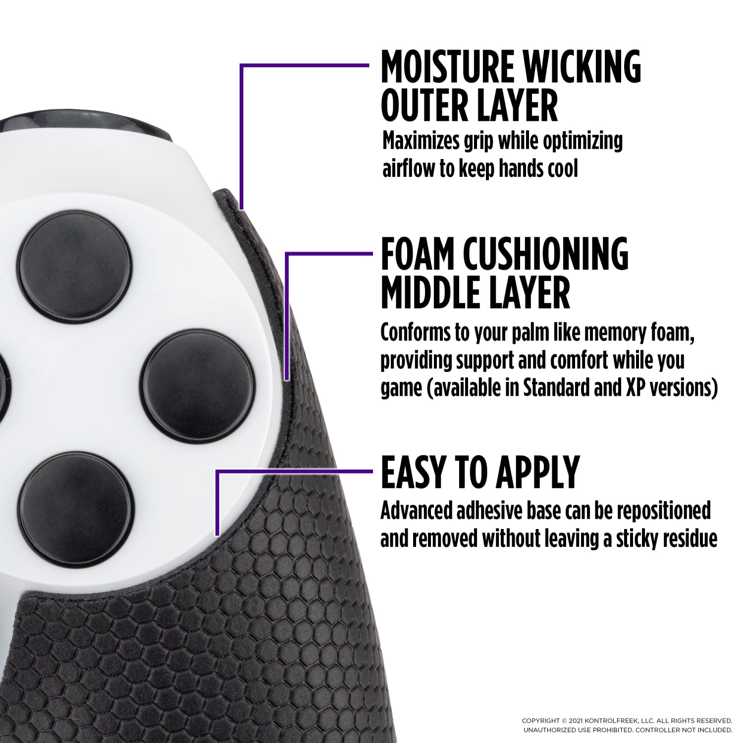 KontrolFreek FPS Freek&nbsp;Battle Royale Nightfall Performance Kit&nbsp;for PlayStation 4 Controller | Includes&nbsp;Performance&nbsp;Thu