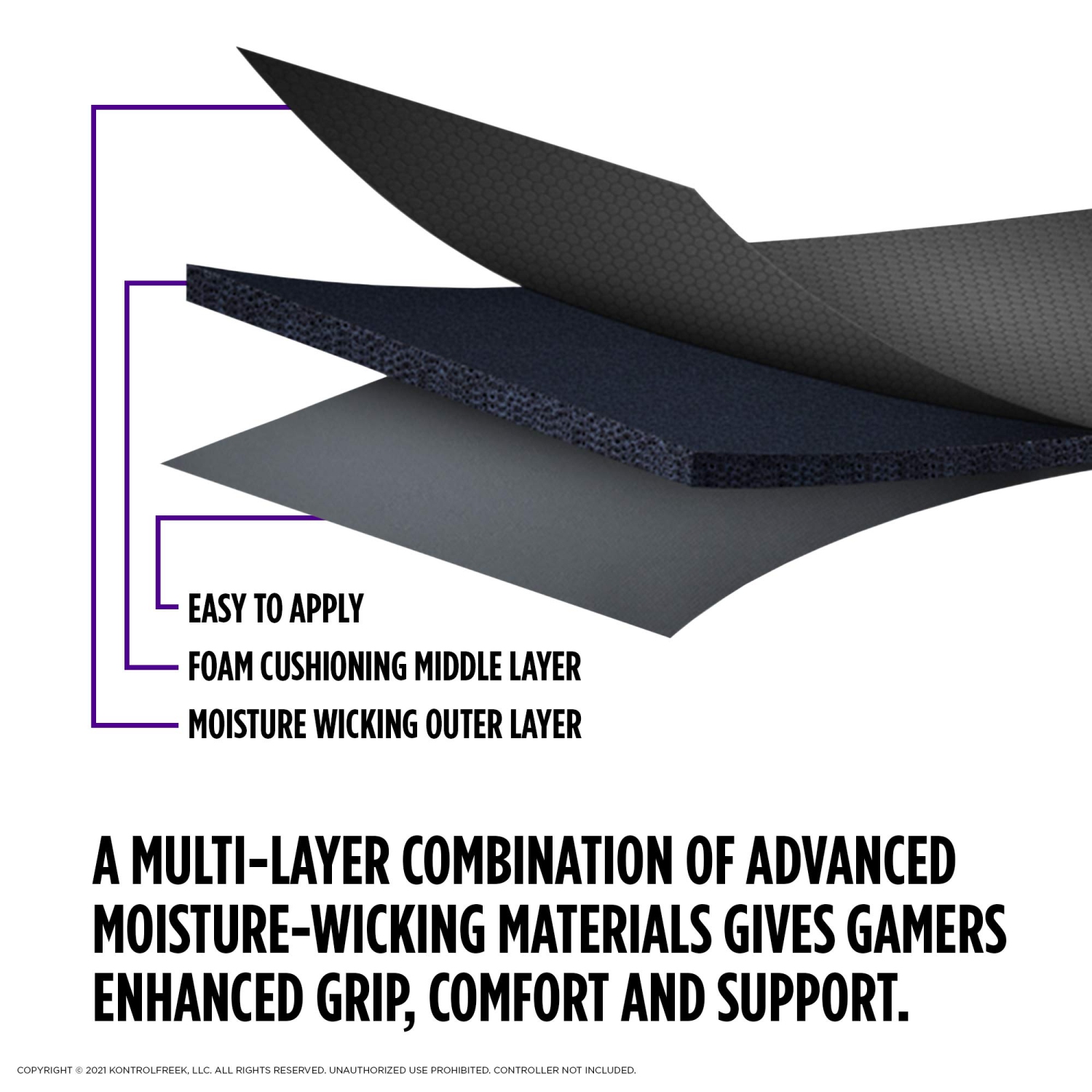 KontrolFreek FPS Freek&nbsp;Battle Royale Nightfall Performance Kit&nbsp;for PlayStation 4 Controller | Includes&nbsp;Performance&nbsp;Thu