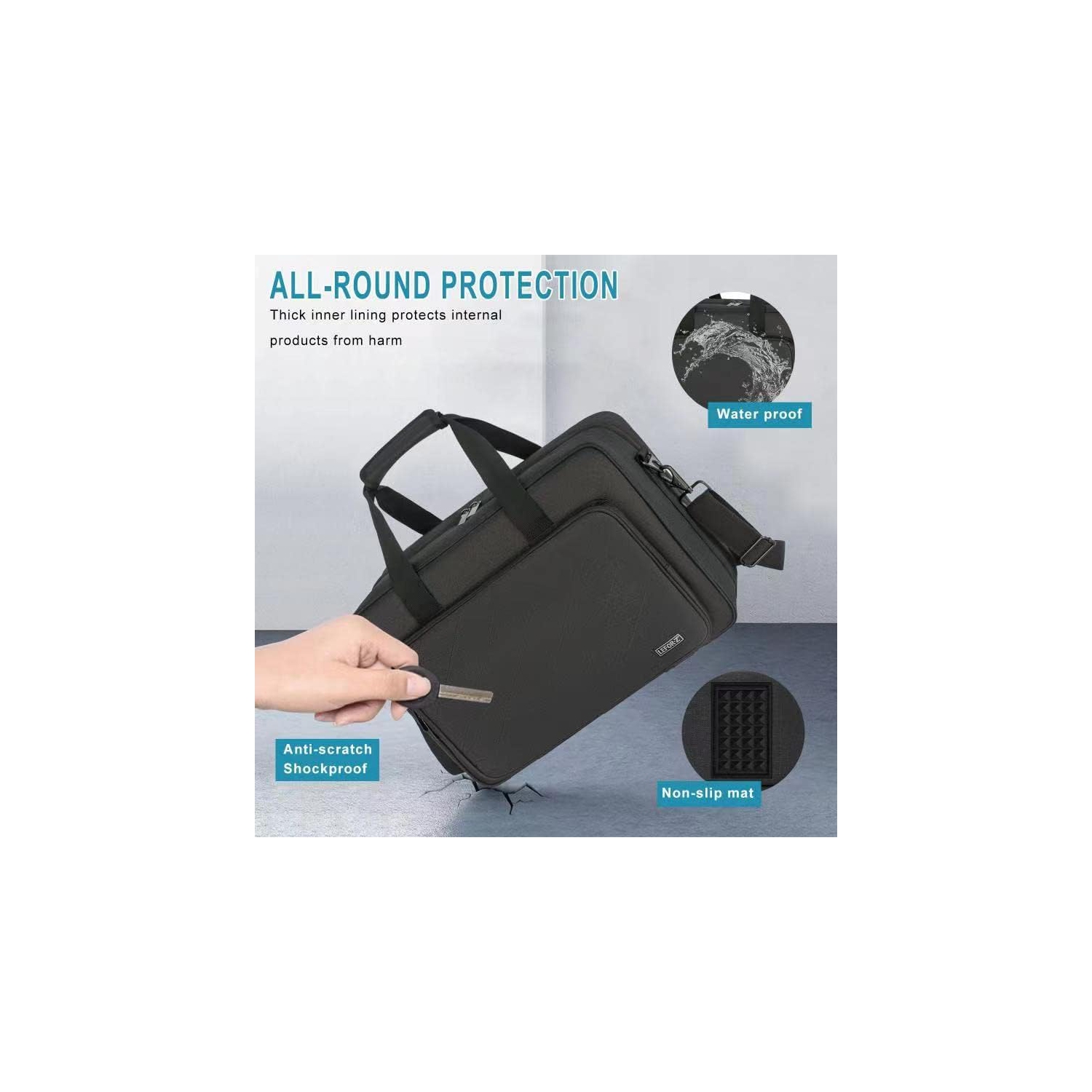 Case for PS5 Carrying Case, Compatible with Playstation 5 Console and PS5 Disk/Digital Edition, Handbag for Playstation