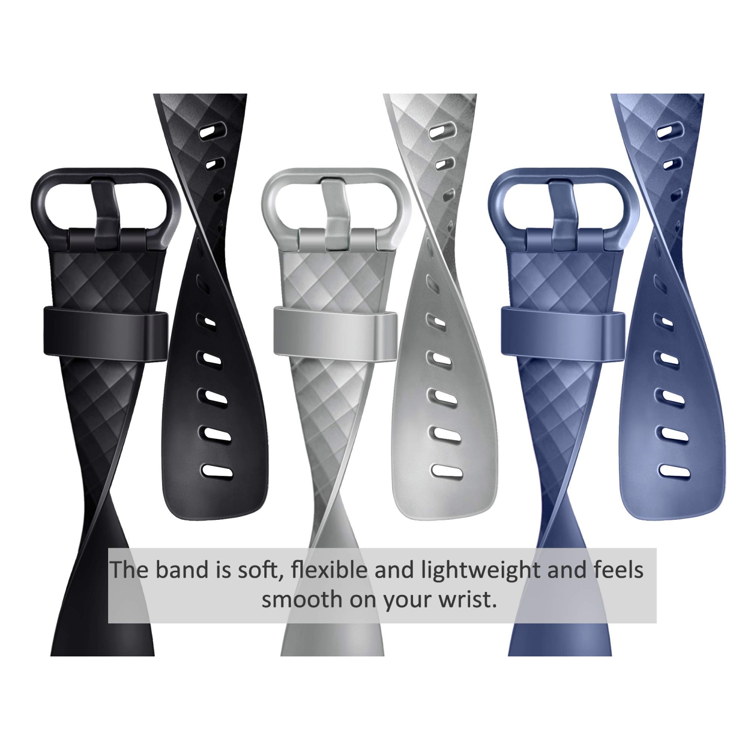 Bracelet Tebfit compatible avec les bracelets charge 4 et charge 3 de Fitbit, accessoire pour bracelets sport classiques petite annonce