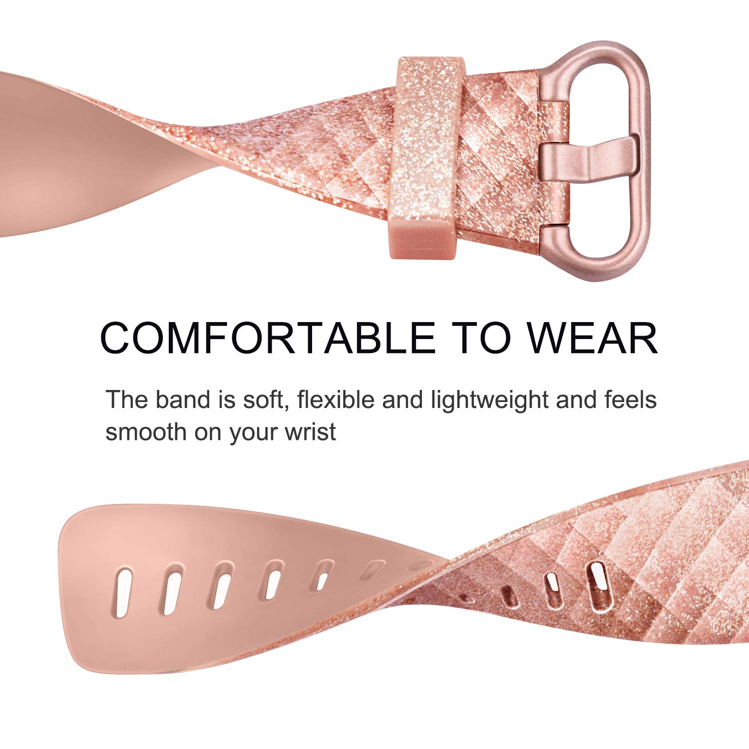 5 Pack Vancle Bands Compatible with Fitbit Charge 4 Bands / Charge 3 / Charge 3 SE Bands, Classic Soft Replacement Wristband