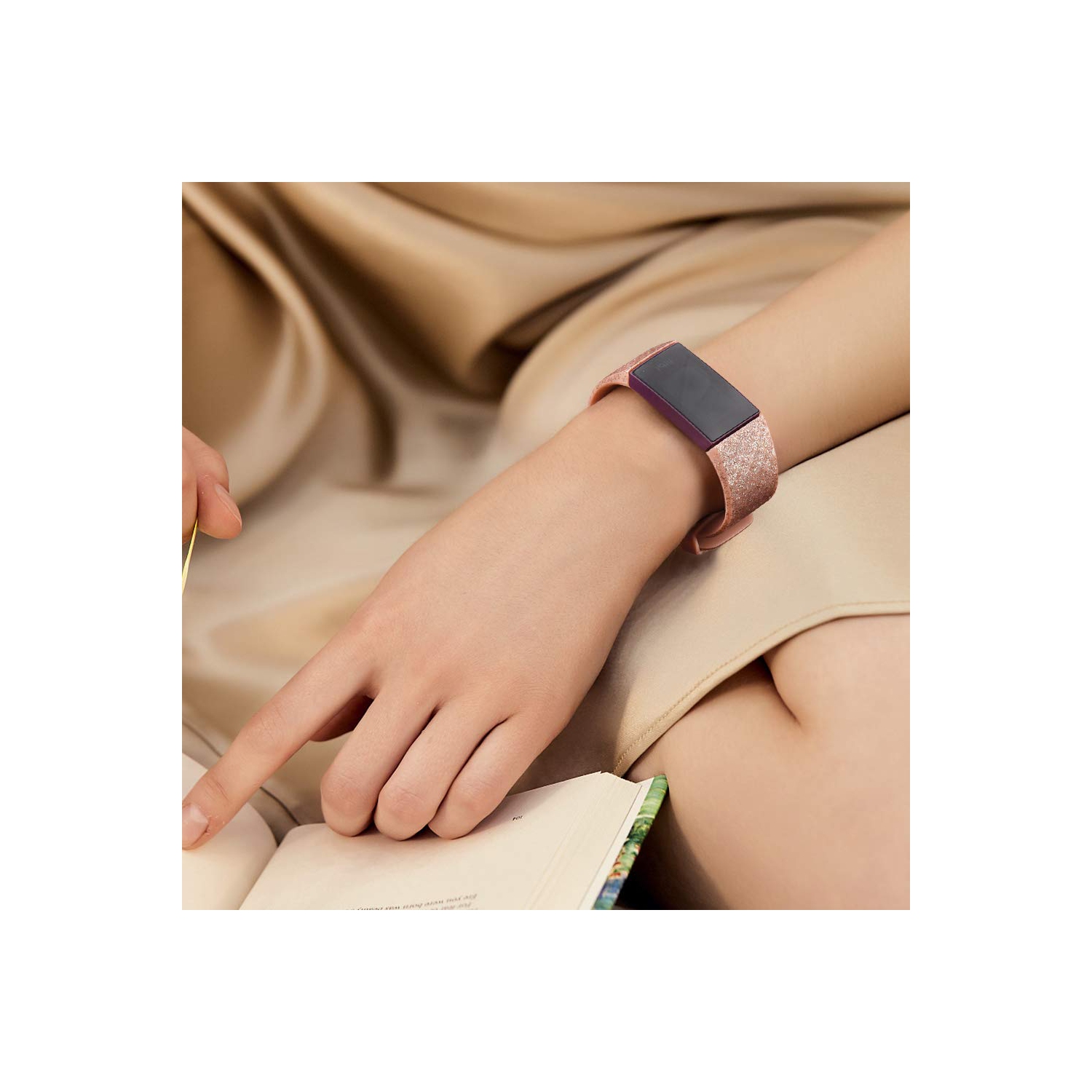 5 Pack Vancle Bands Compatible with Fitbit Charge 4 Bands / Charge 3 / Charge 3 SE Bands, Classic Soft Replacement Wristband