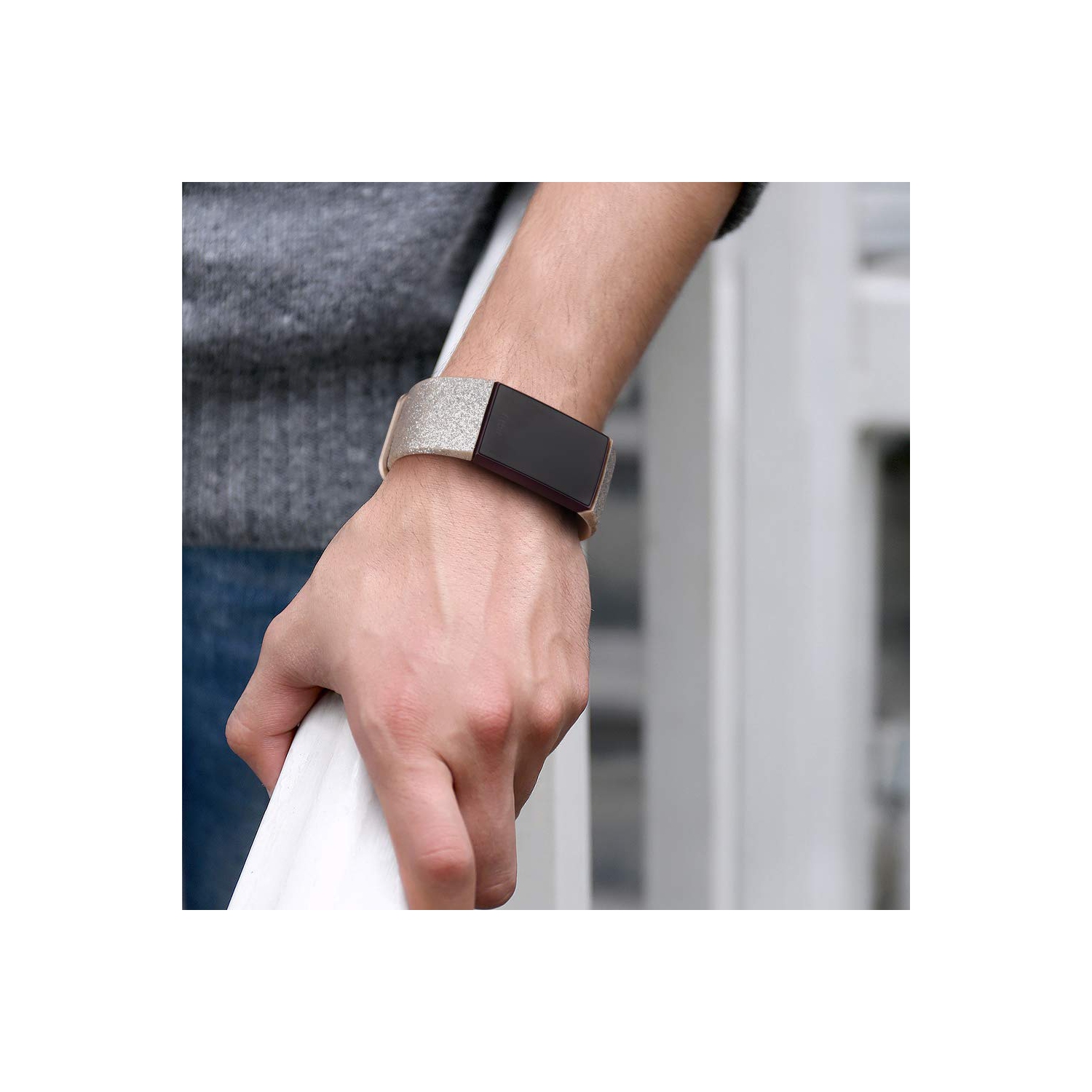 5 Pack Vancle Bands Compatible with Fitbit Charge 4 Bands / Charge 3 / Charge 3 SE Bands, Classic Soft Replacement Wristband