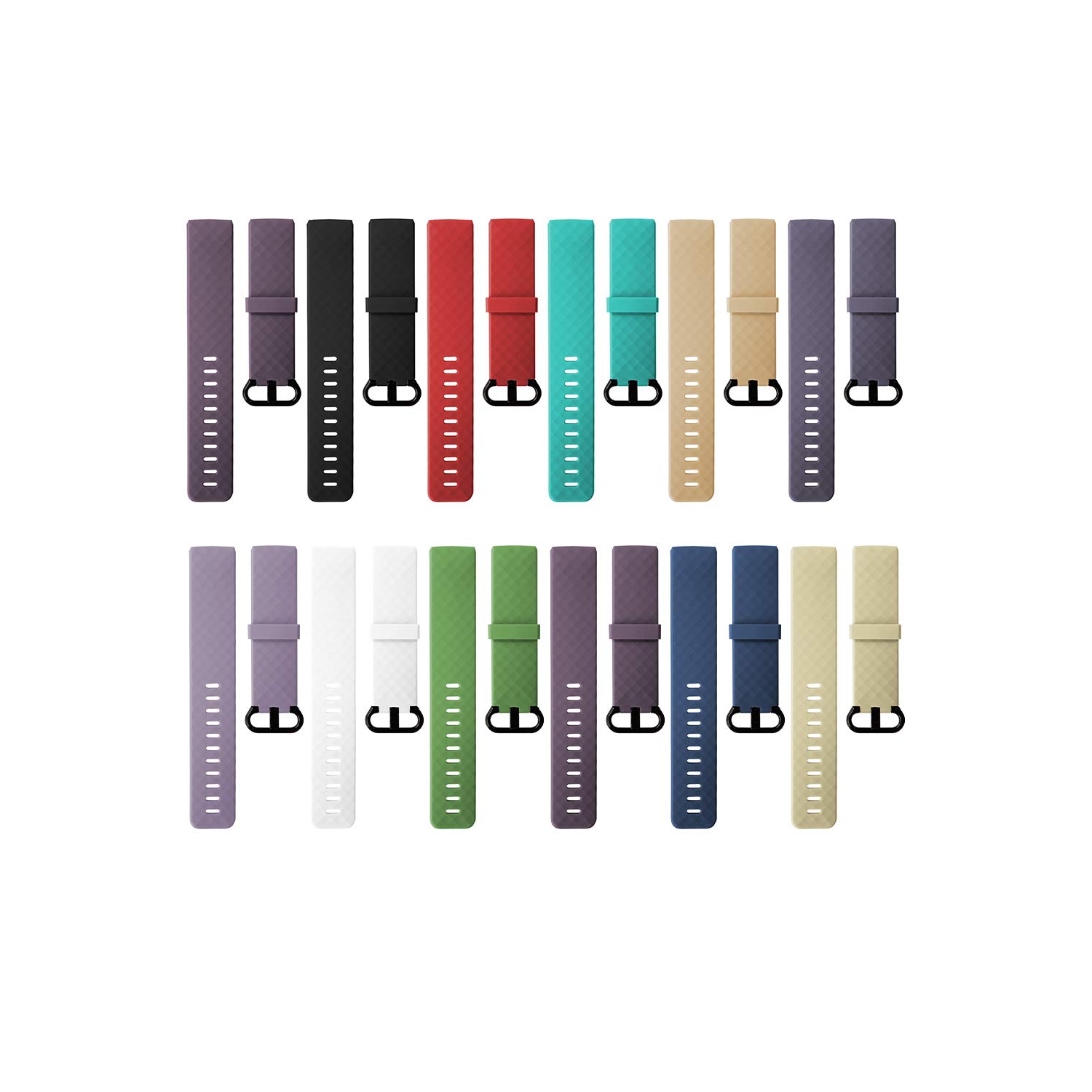 GinCoband 12PCS Charge 4 Bands Compatible with Fitbit Charge 4,Fitbit Charge 3 and Charge 3 SE for Women Men