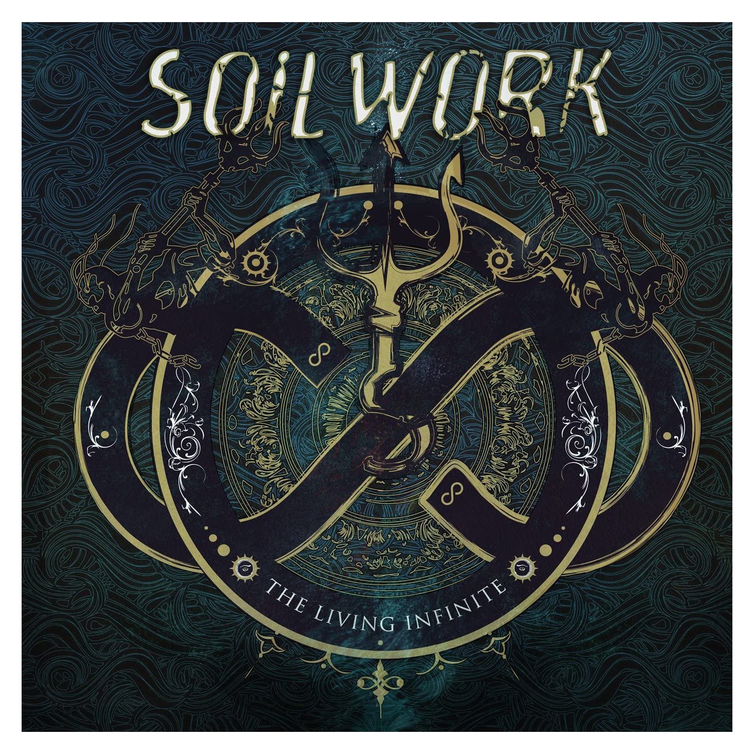 The Living Infinite SoilworkLimited Edition (1) en vinyle bleu de mer