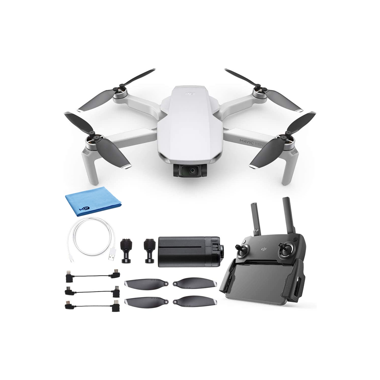 DJI Mavic Mini Portable Drone Quadcopter Starters Bundle - CP.MA.00000120.01