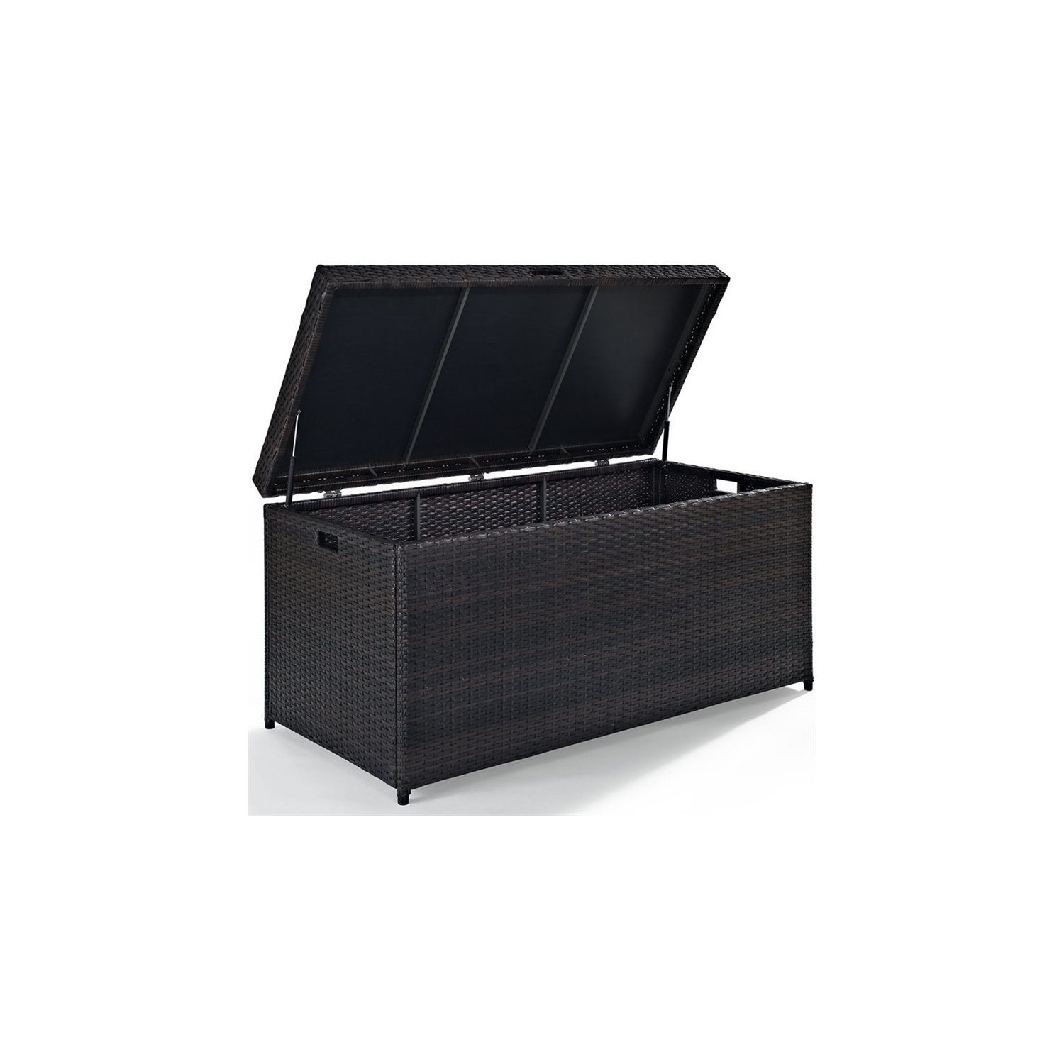 Bowery Hill Wicker Patio Storage Bin
