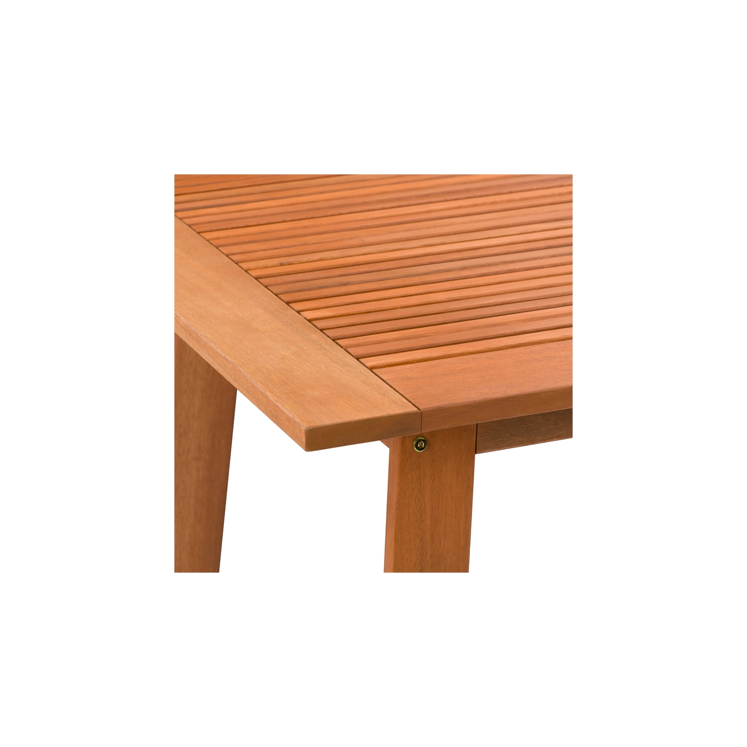 Ensemble de pub extérieur en bois dur naturel Miramar de CorLiving - 5 pièces