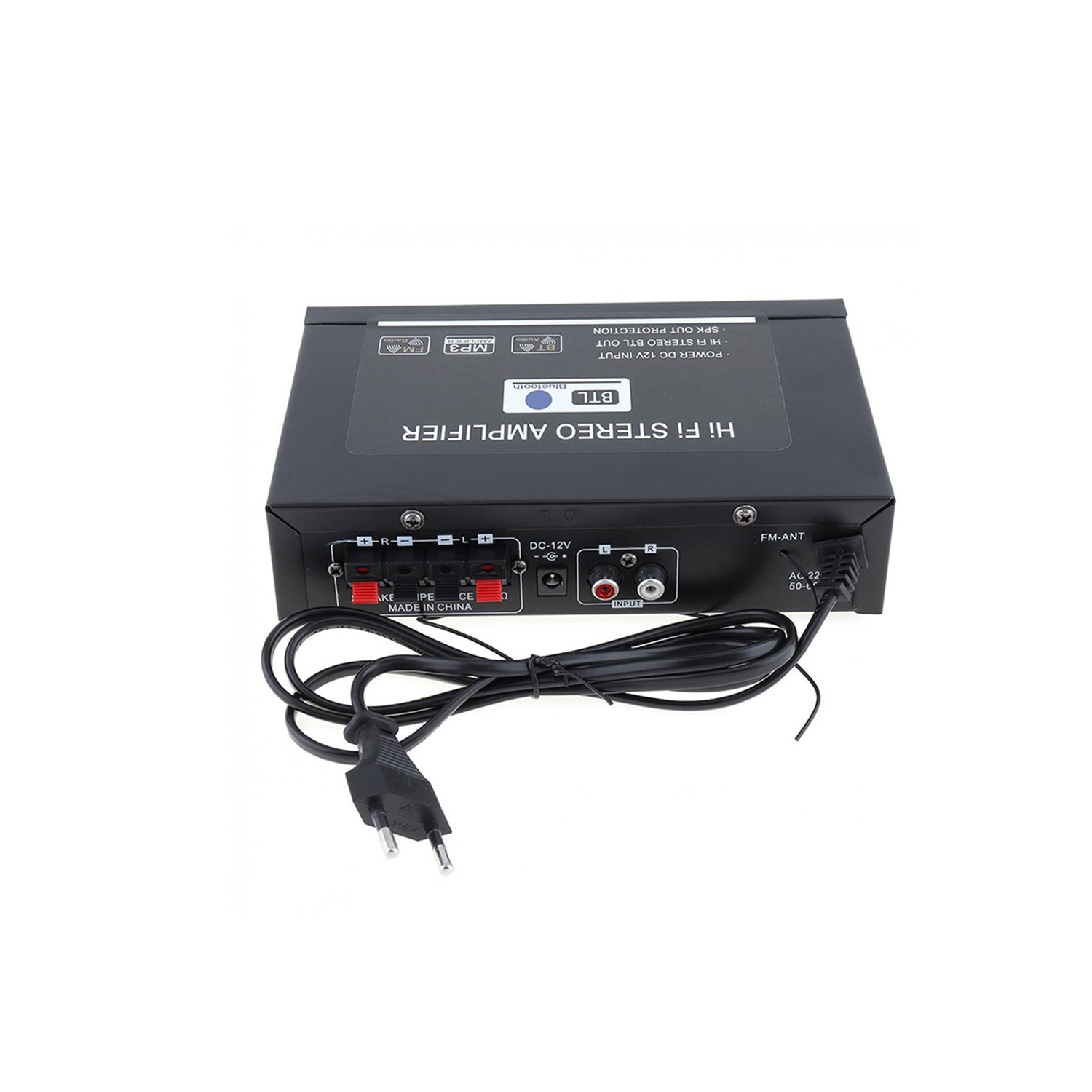 SuperGooDeal – amplificateur audio pour l’auto, radio FM, lecteur G30 Hi Bluetooth, prise en charge SD/USB/DVD/MP3 avec télécommande pour moto pour