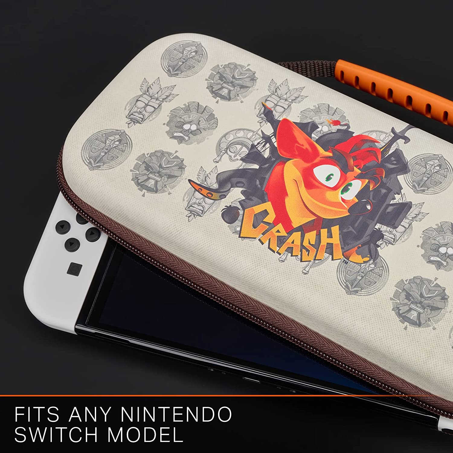 PowerA Protection Case for Nintendo Switch or Nintendo Switch Lite - Quantum Crash, Crash Bandicoot 4: It's About Time.
