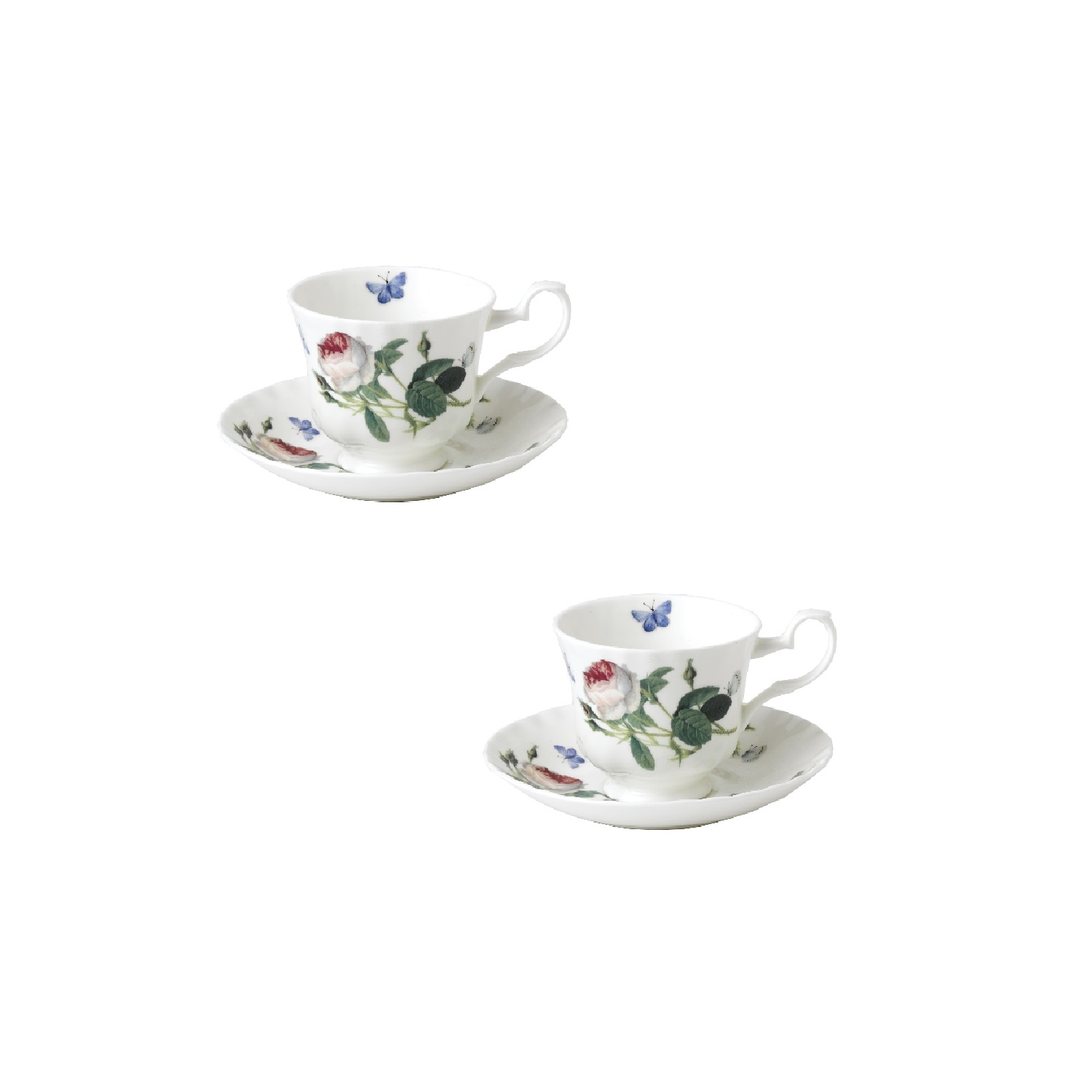 Teacup and Saucer Set of 2 - Palace Garden