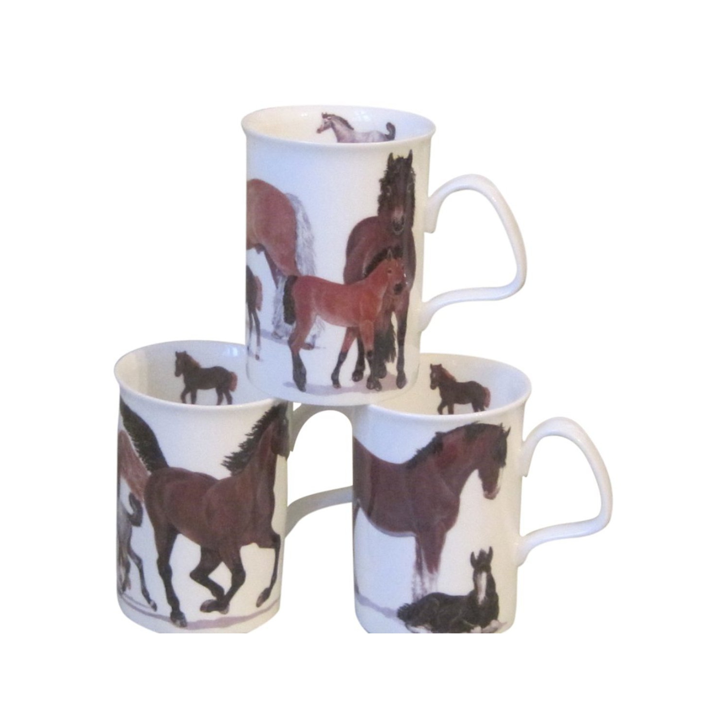 Lancaster Mug - Horses Set of 6