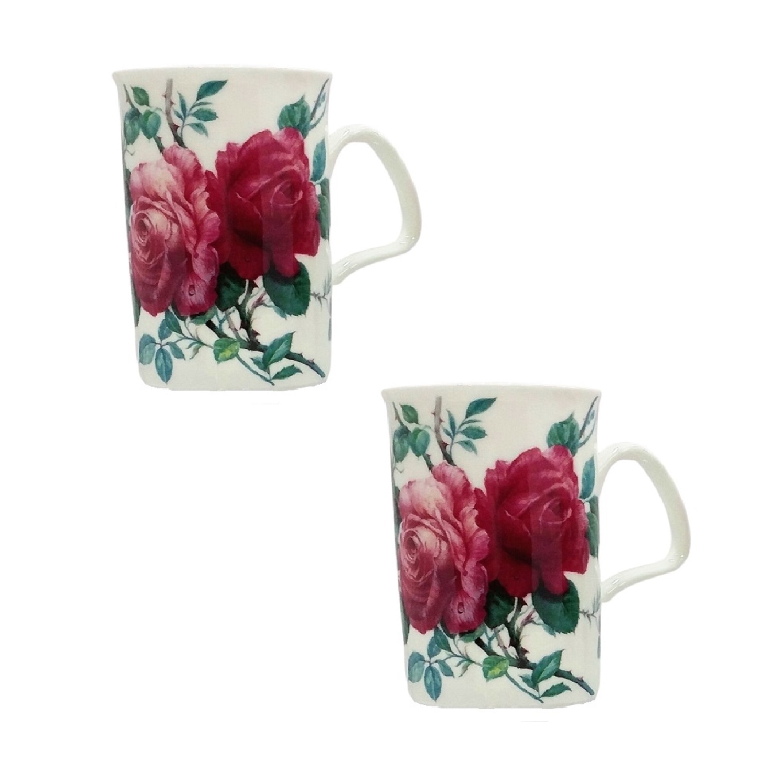 Lancaster Mug - English Rose Set of 2