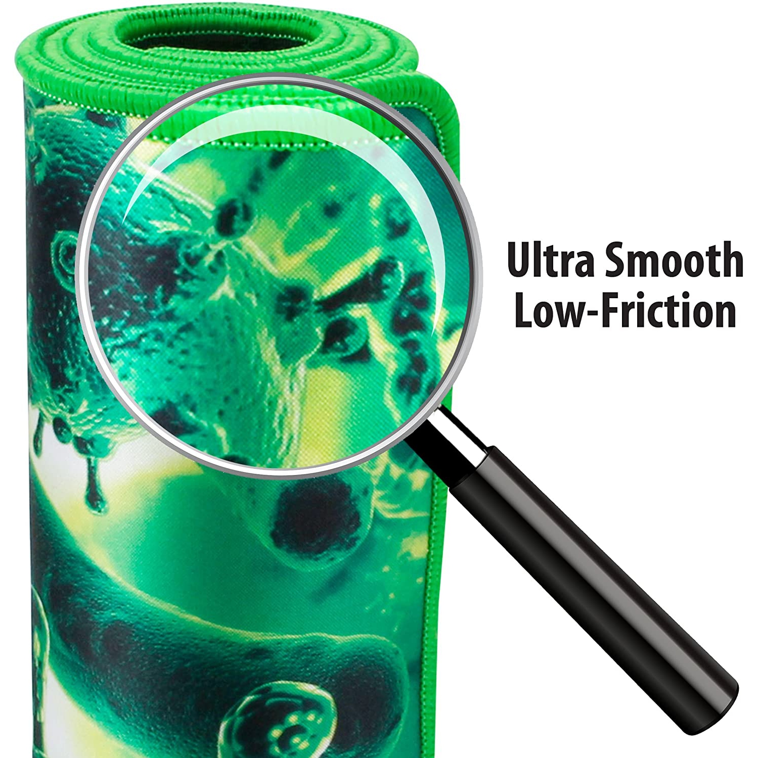 ENHANCE Extended Large Gaming Mouse Pad - XL Mouse Mat Anti-Fray Stitching for Professional Esports with Low-Friction Tracking Surface and Non-Slip