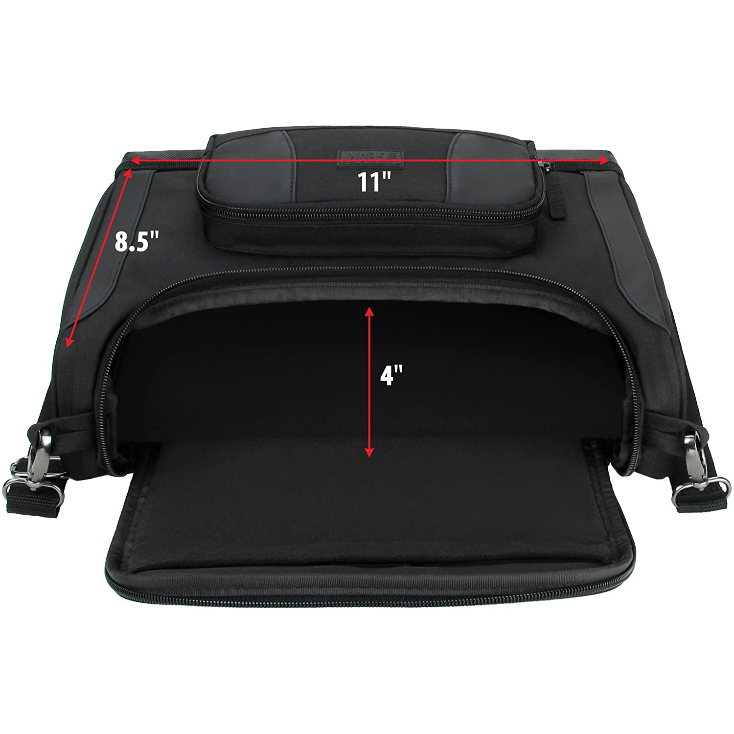 USA Gear Mini projecteur S7 Pro Portable Sac de transport avec rangement pour accessoires Compatible avec les petits projecteurs LED de Vankyo, DR.