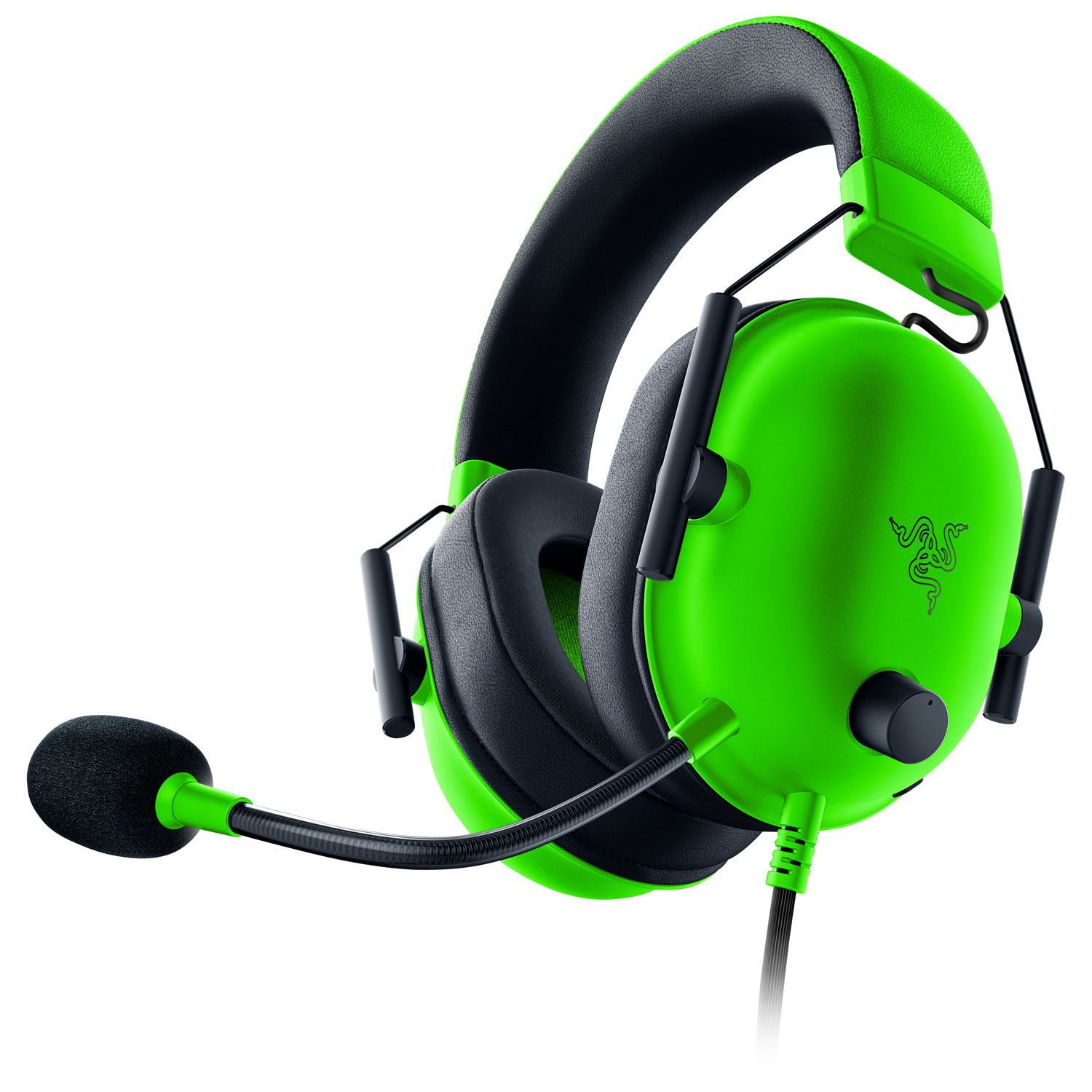 Casque de jeu BlackShark V2 X de Razer - Vert
