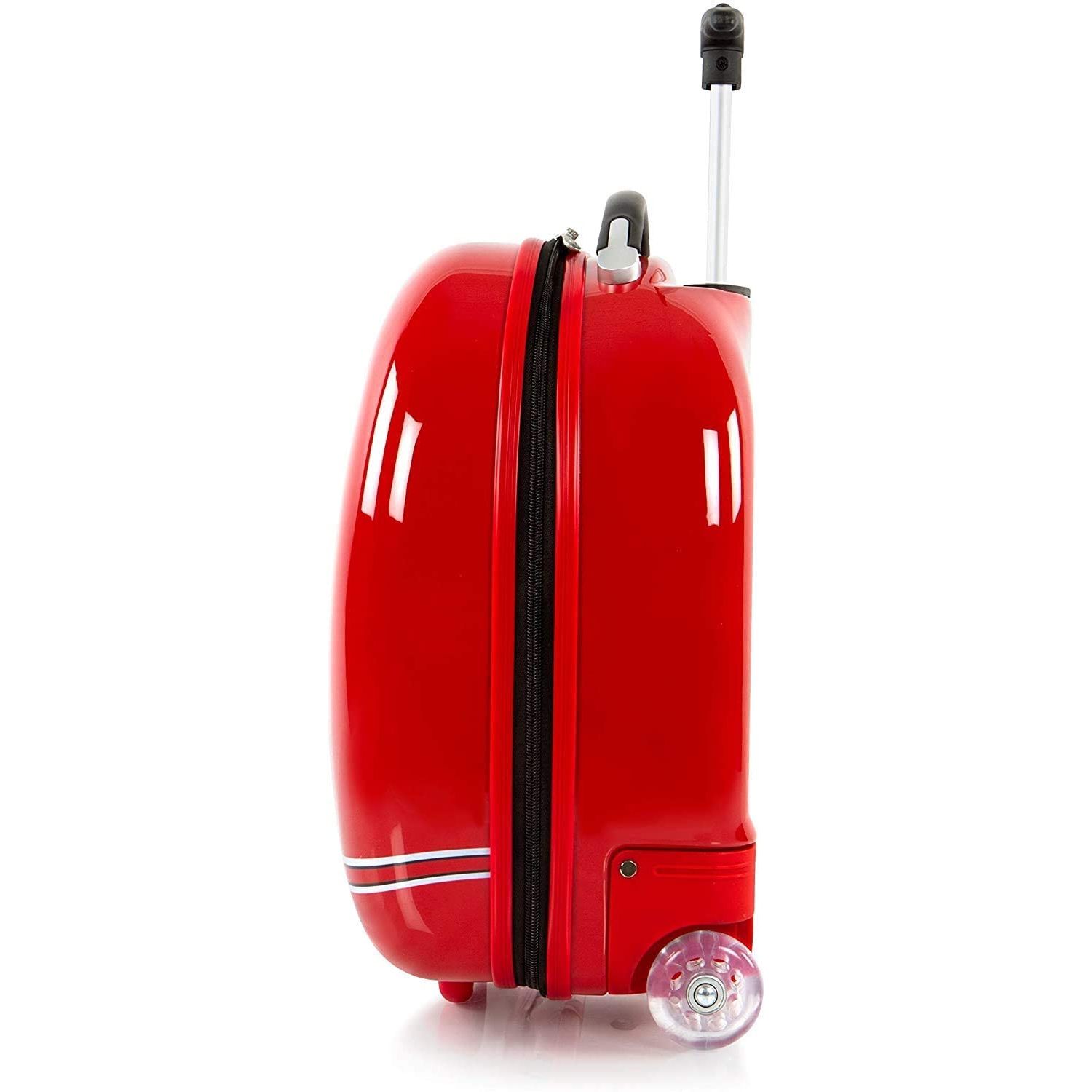 Valise rigide à roulettes Bulls de Chicago de NBA Basketball pour garçon - valise de 18 po