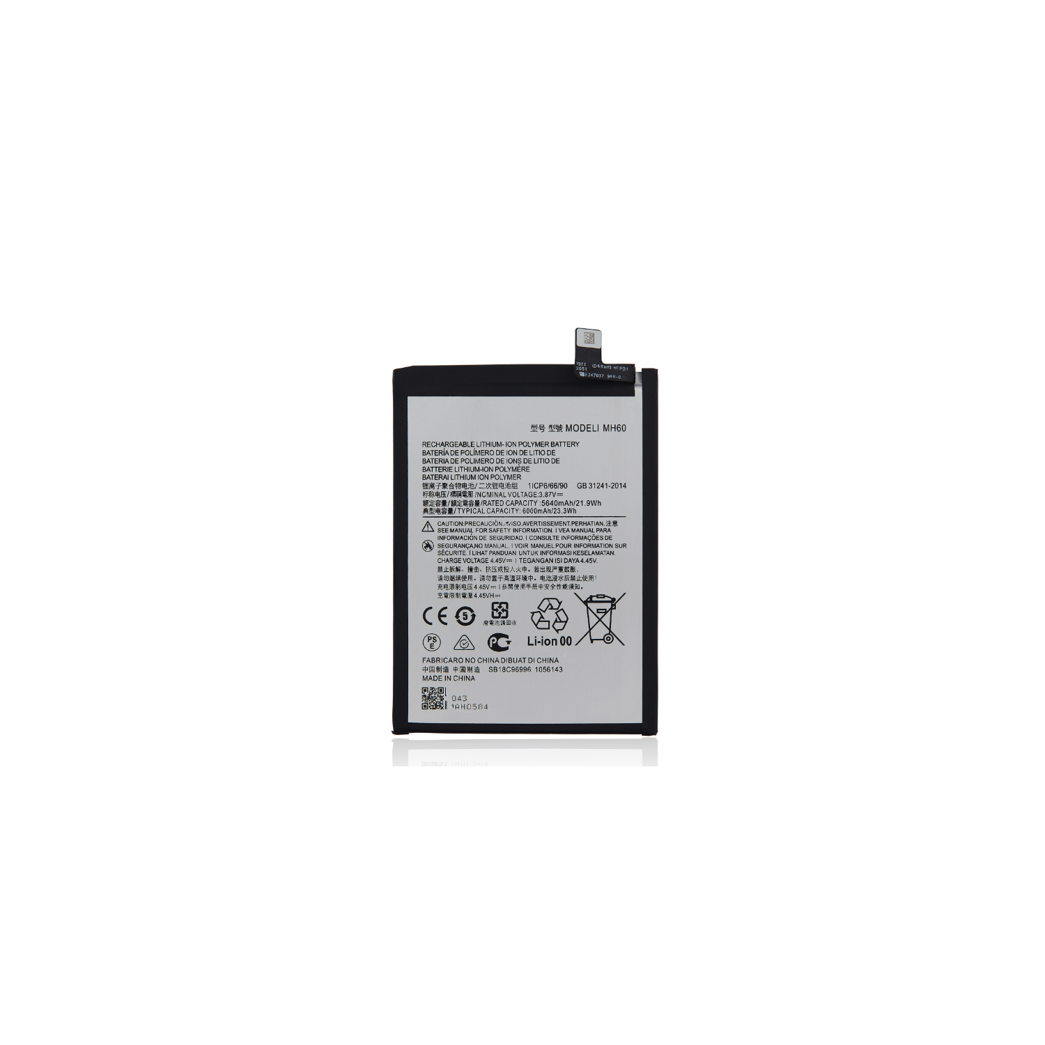 Replacement Battery-Compatible with MOTOROLA MOTO G10 POWER XT2127-4 / 2021 MH60