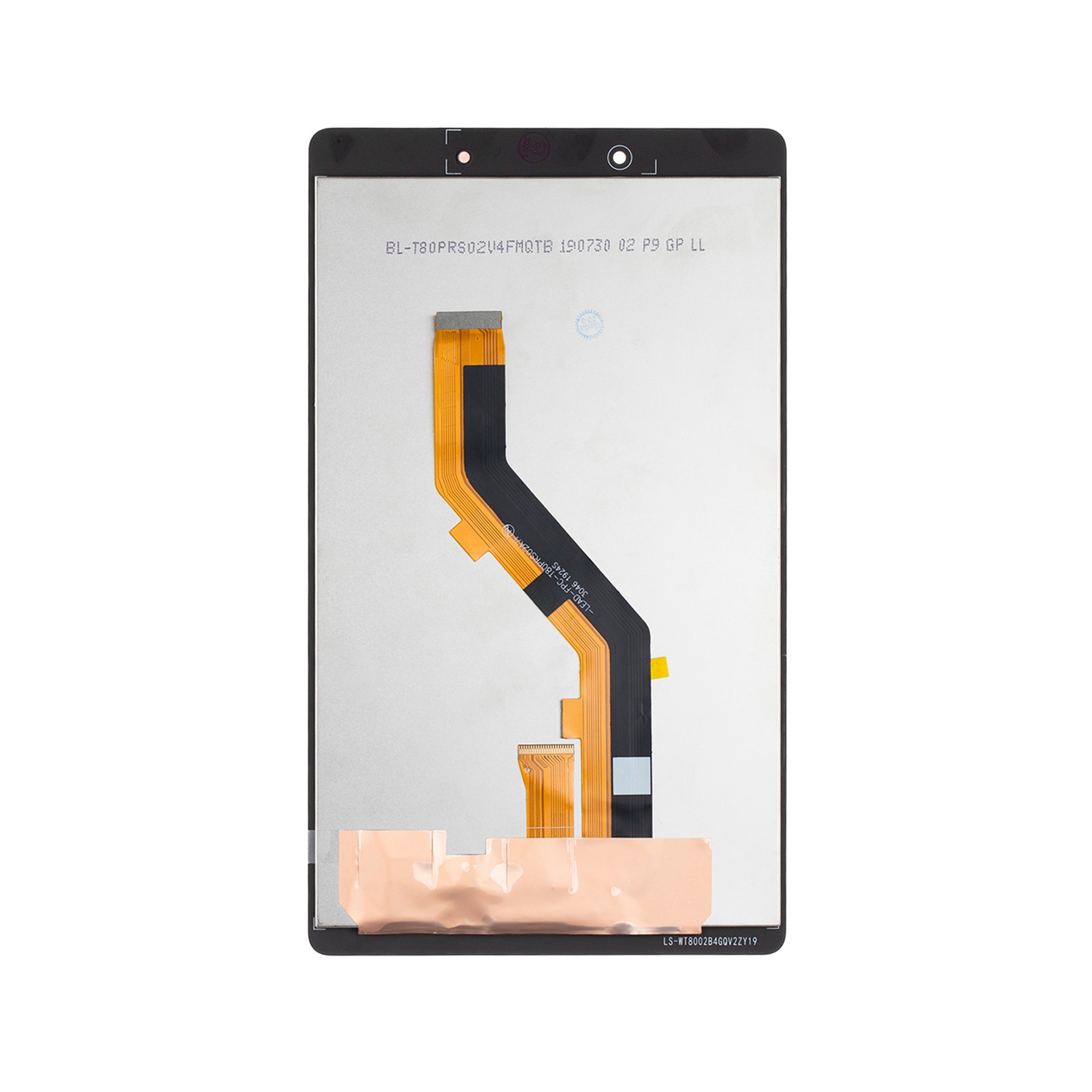 Remis à neuf - écran ACL tactile appareil photo numérique pour Samsung Galaxy Tab A 8,0 (T290/2019) version Wi-Fi - Noir