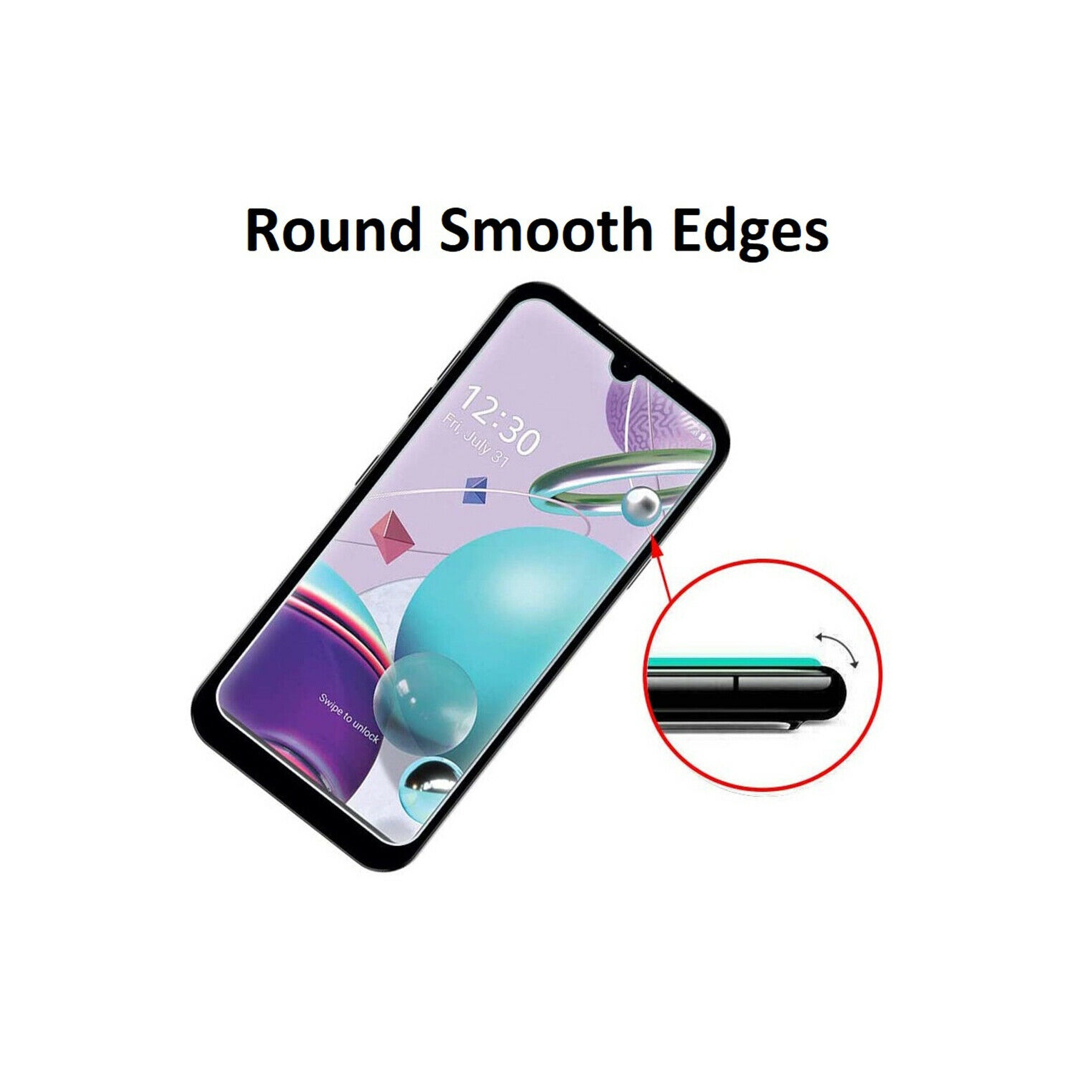 KeeGuard Tempered Glass Screen Protector for Motorola Edge