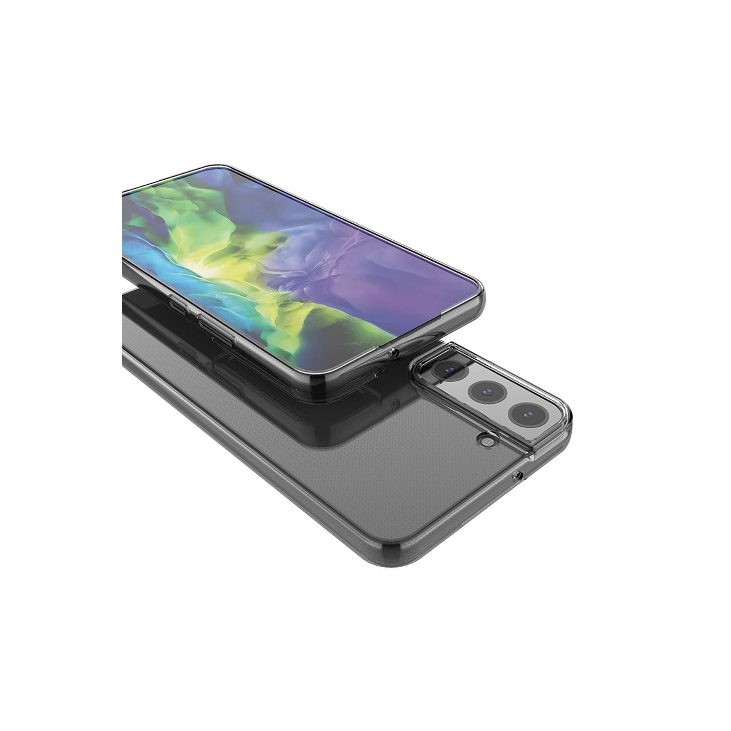 PANDACO – Étui transparent pour Galaxy S22+ de Samsung