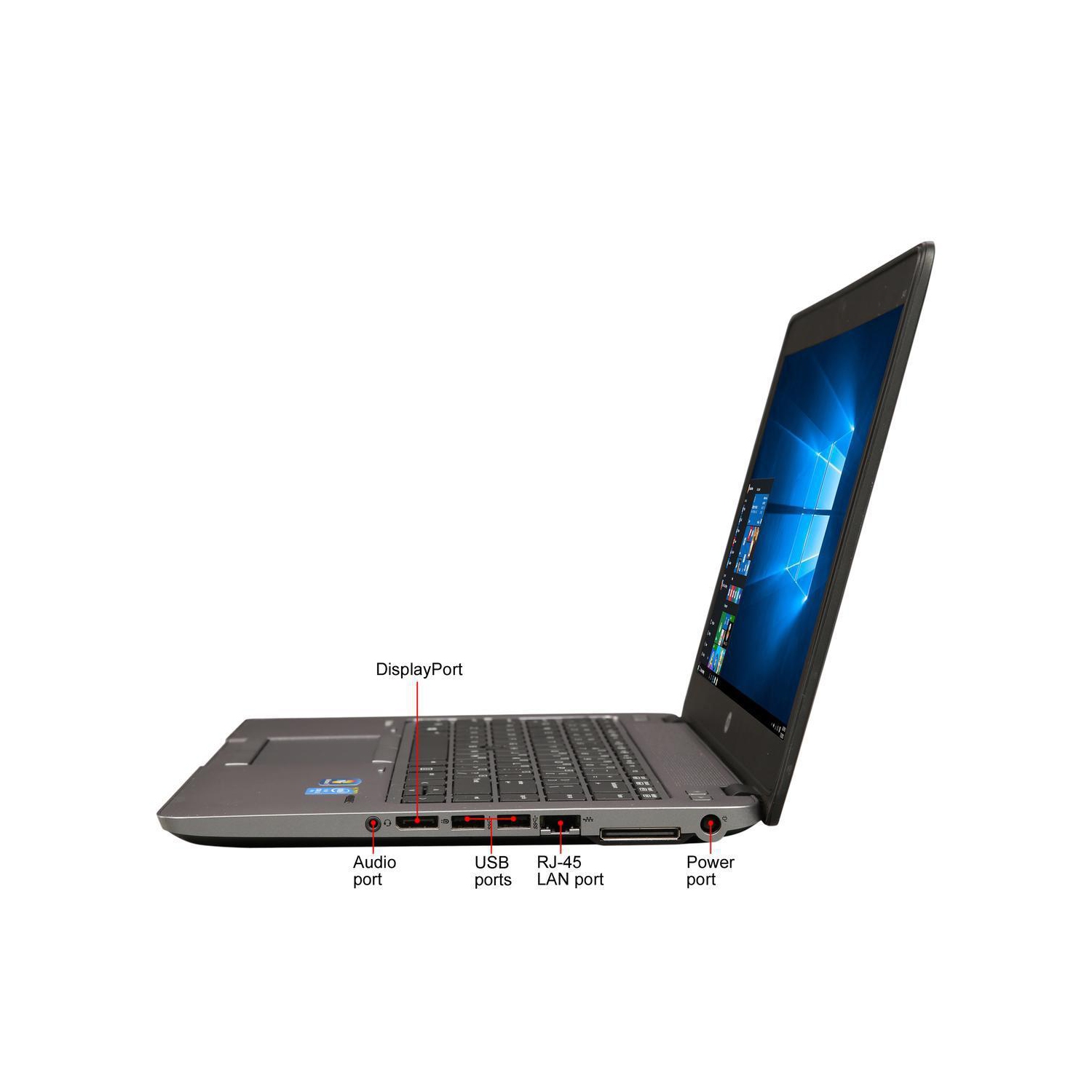 Refurbished - HP Elitebook 840 G1: i5 4300u 1.9GHz, 8GB RAM, 180GB SSD, webcam, 14-inch Display, Windows 11 pro