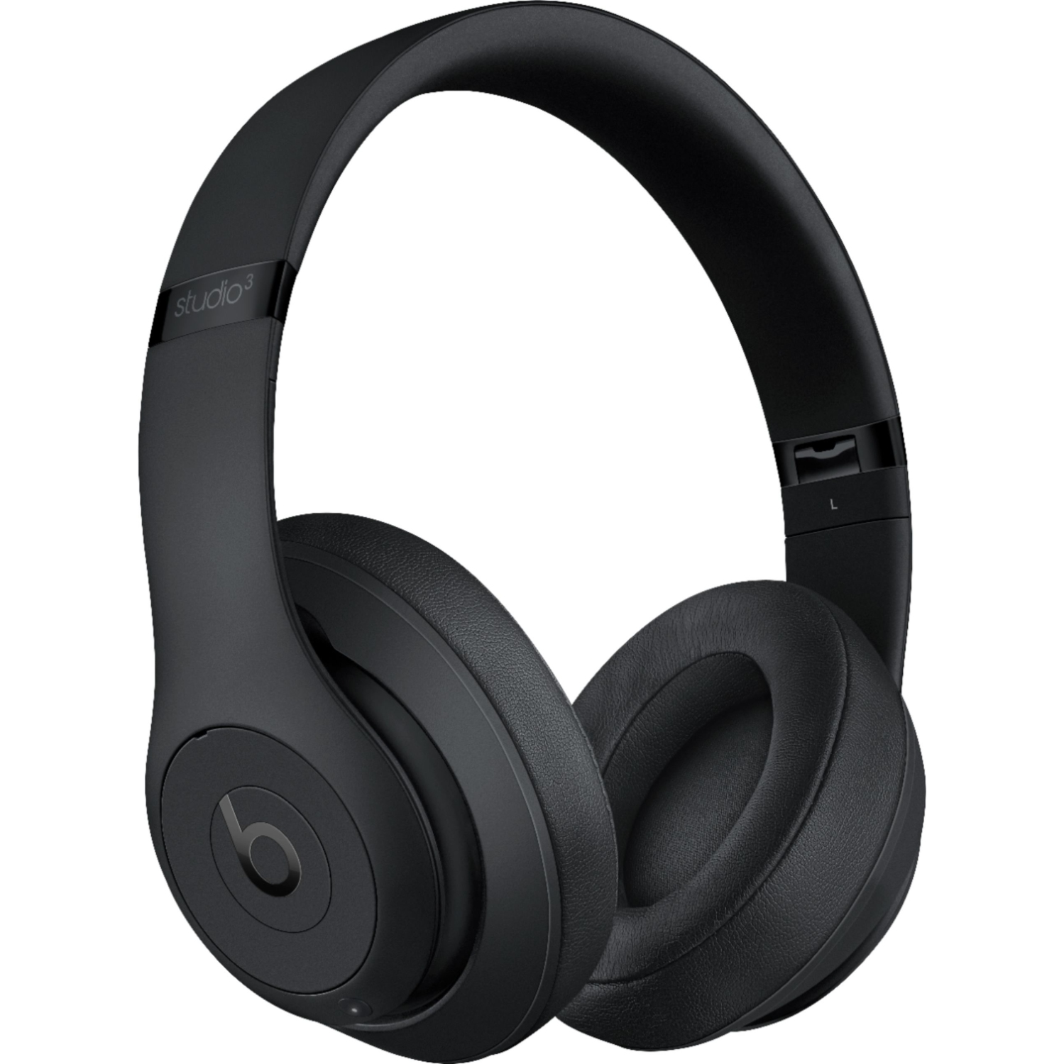 Beats by Dr. Dre Studio3 Over-Ear Noise Cancelling Bluetooth Headphones - Matte Black - OPEN BOX