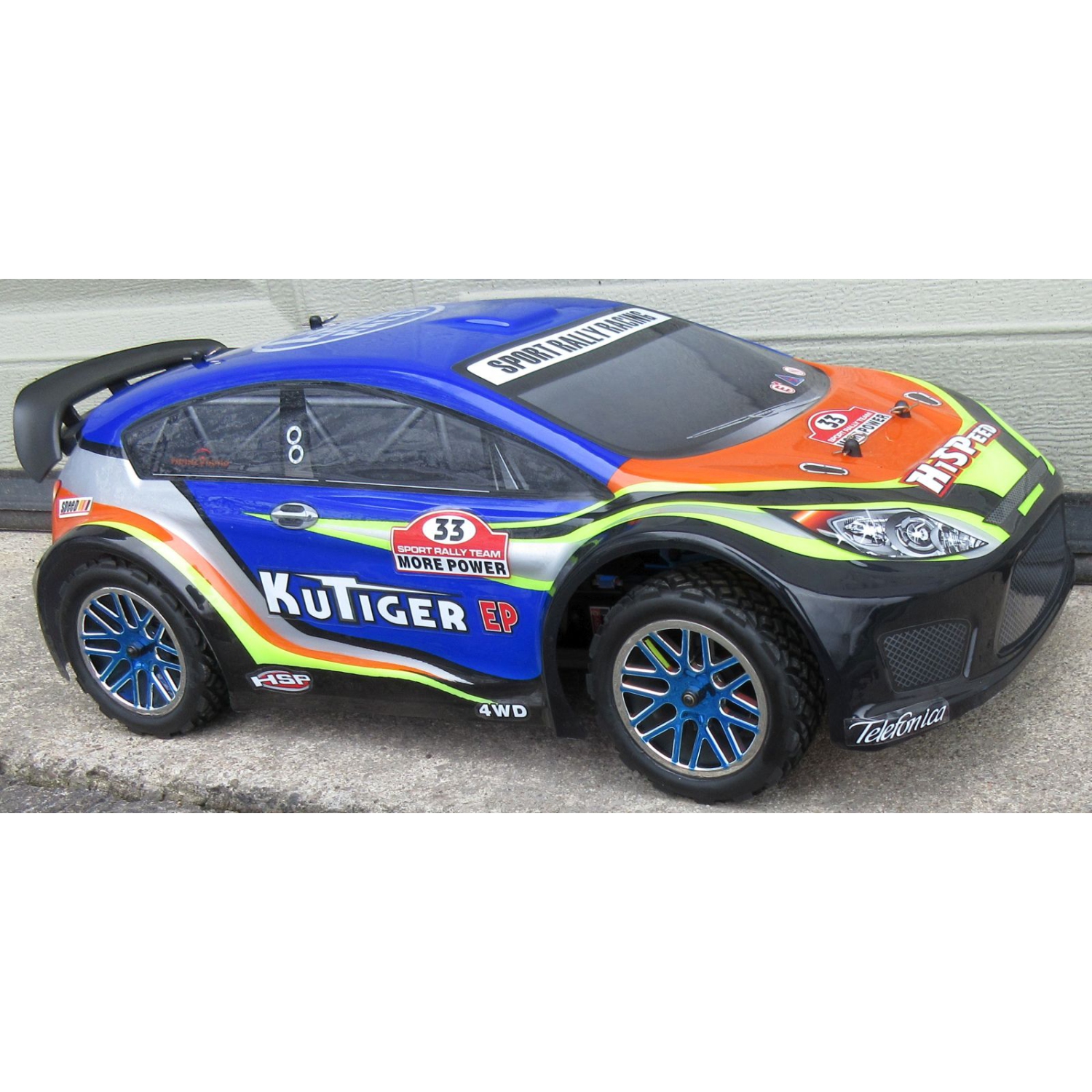RC Sport Rally Car 1/10 Scale 4WD 17793 FREE SHIPPING
