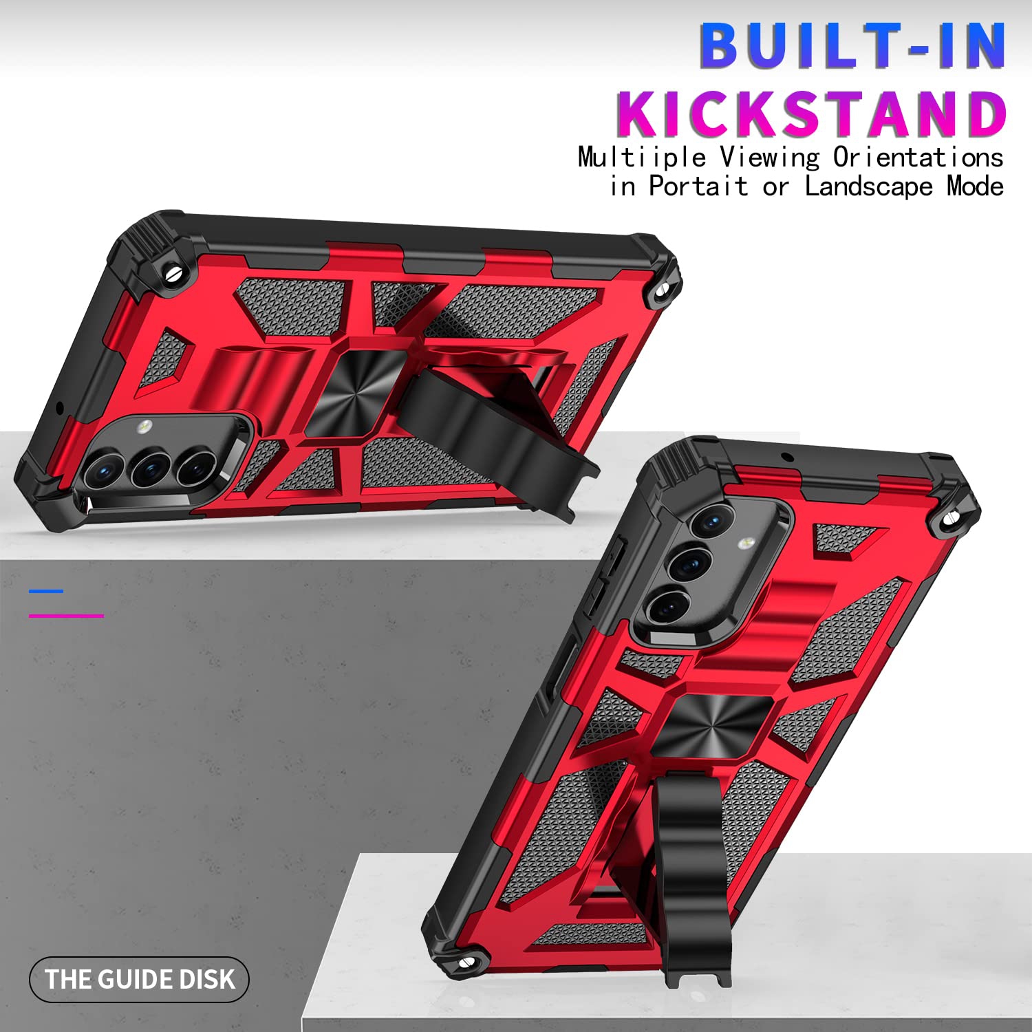 for Samsung Galaxy A13 5G Case with Screen Protector Samsung A13 5G Phone case Heavy Duty Dual Layer Silicone TPU Hard Shell