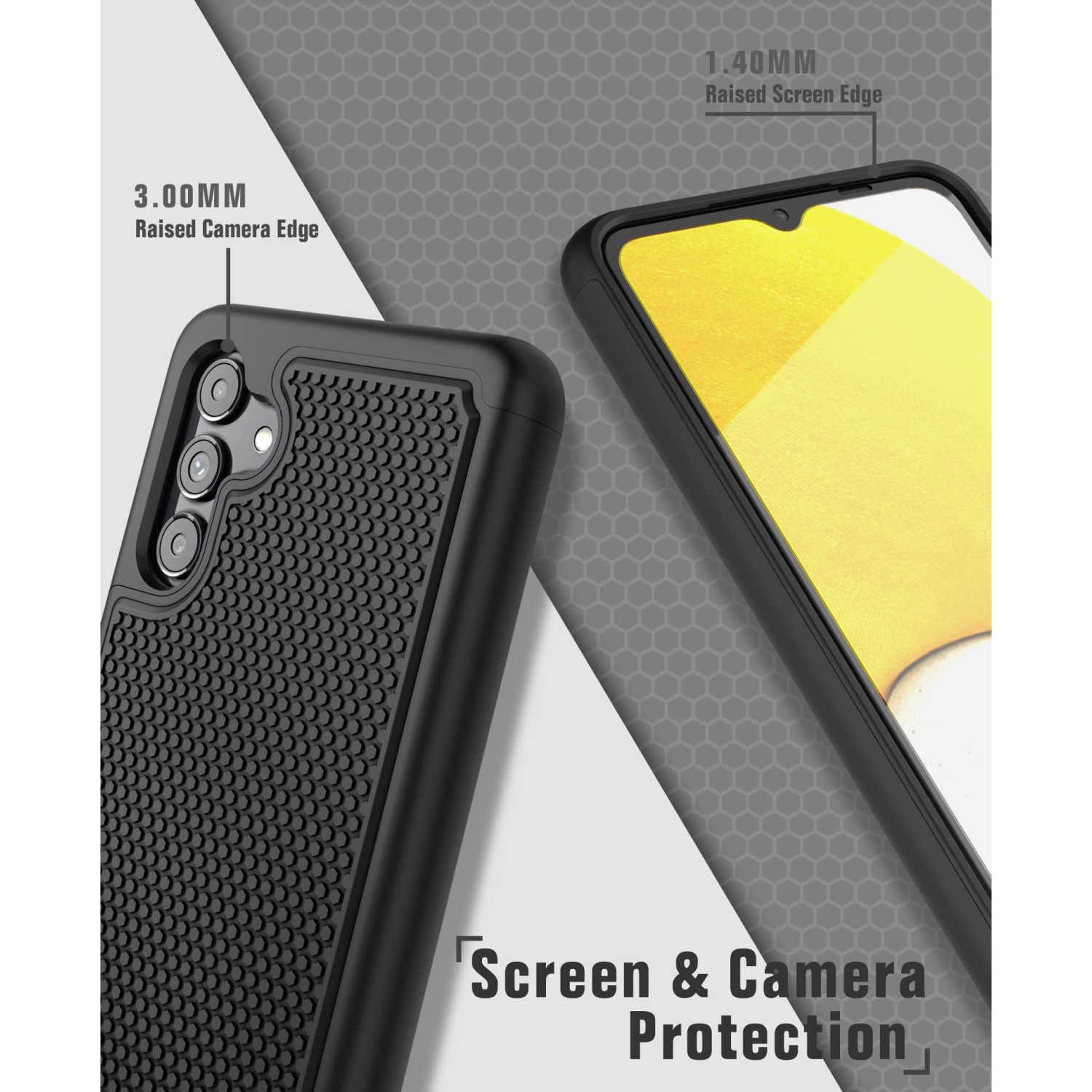 for Samsung Galaxy A13 5G Case: Military-Grade Drop Proof Case | Dual-Layer Rugged Shockproof Protective Phone Case with Mat