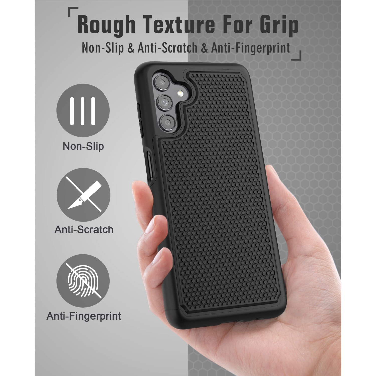 for Samsung Galaxy A13 5G Case: Military-Grade Drop Proof Case | Dual-Layer Rugged Shockproof Protective Phone Case with Mat