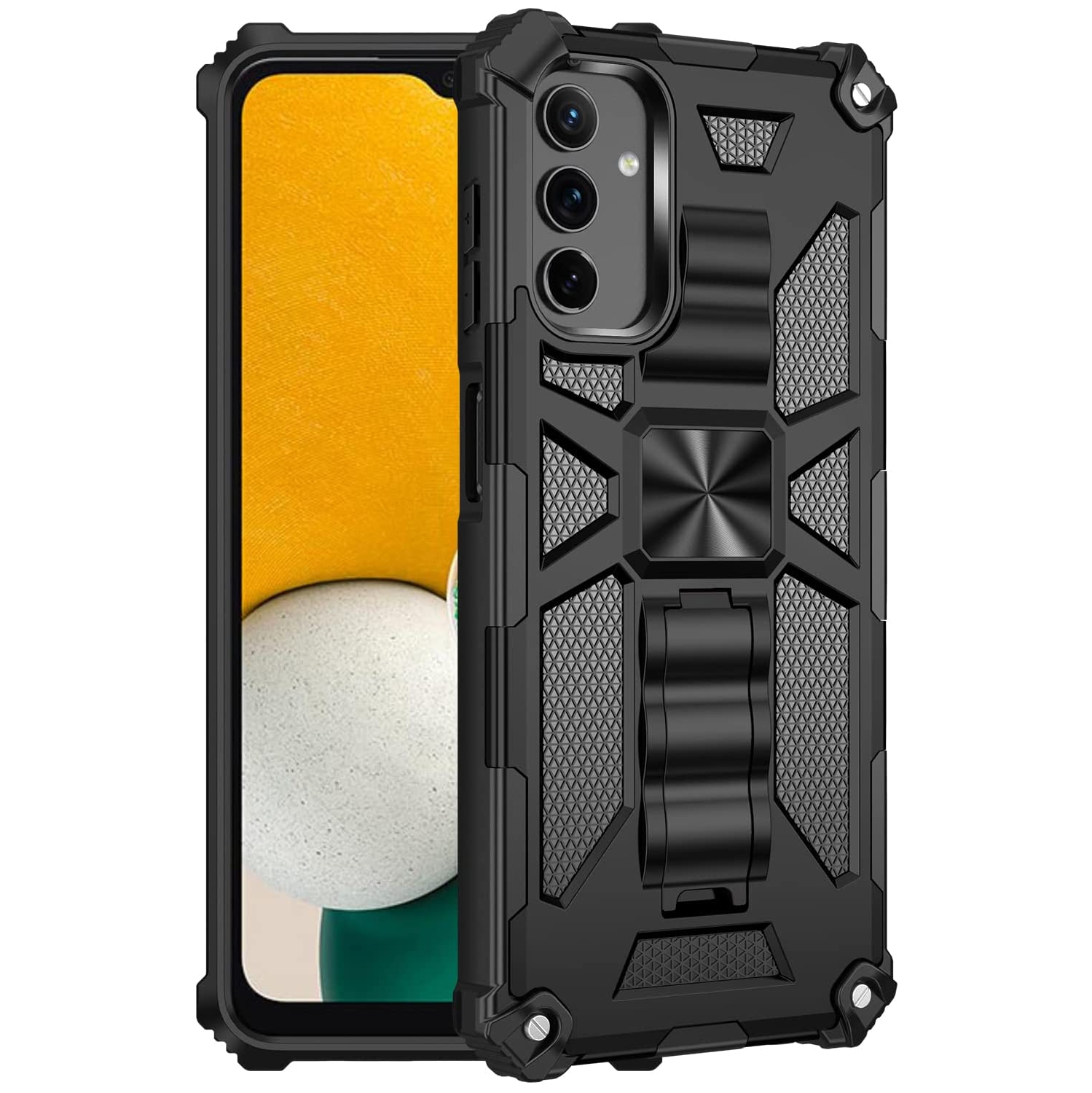 for Samsung Galaxy A13 5G Case with Screen Protector Samsung A13 5G Phone case Heavy Duty Dual Layer Silicone TPU Hard Shell