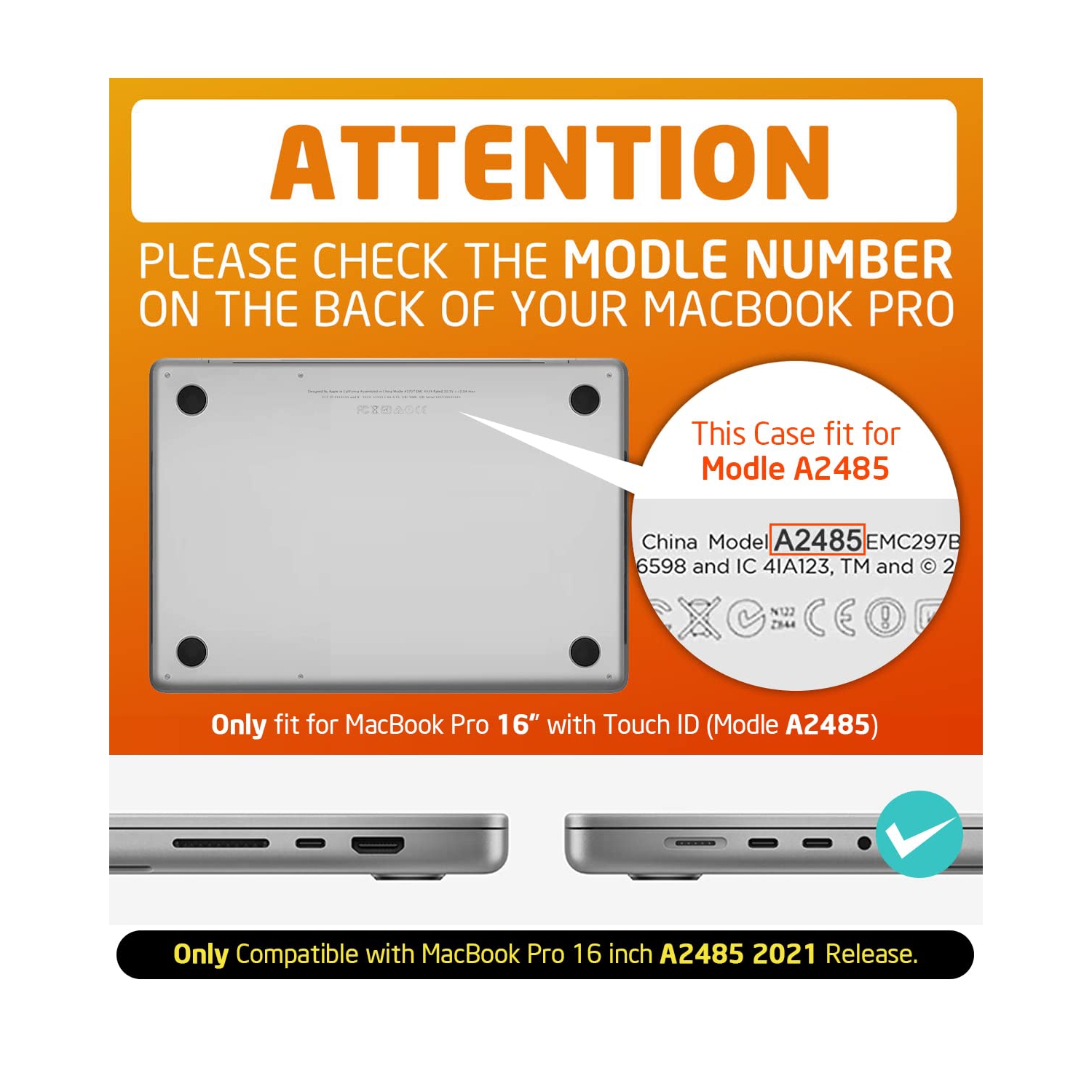 SUPCASE Unicorn Beetle Series Case for MacBook Pro 16 Inch A2485 M1 Pro / M1 Max, Slim Rugged TPU Bumper Prot