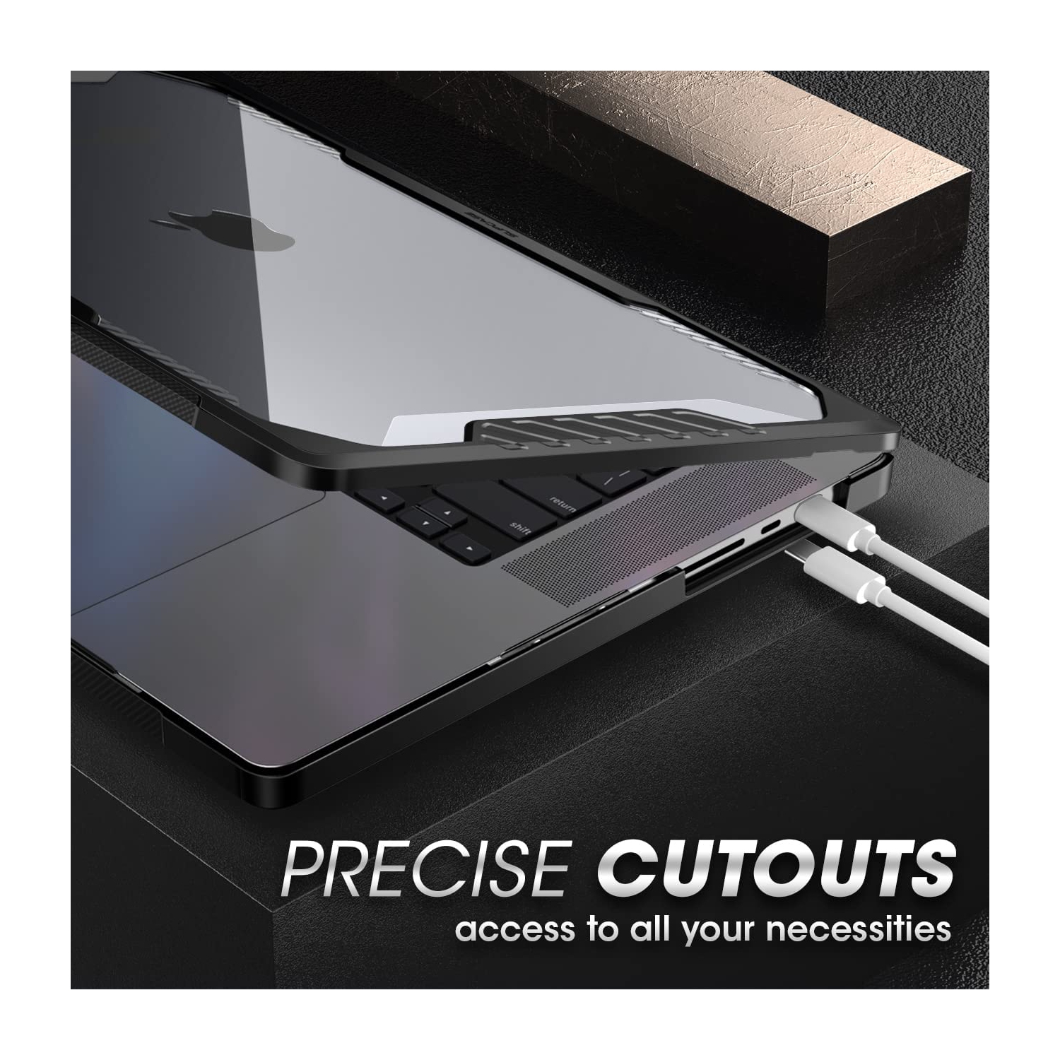 SUPCASE Unicorn Beetle Series Case for MacBook Pro 16 Inch A2485 M1 Pro / M1 Max, Slim Rugged TPU Bumper Prot