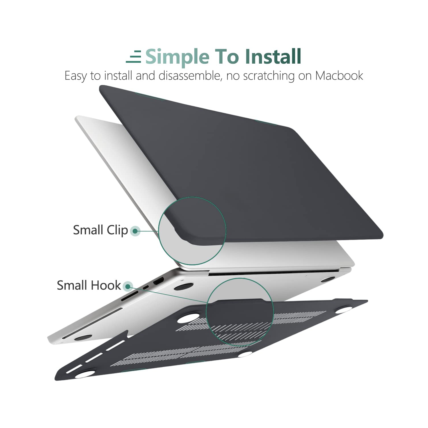 MacBook Pro 16 inch Case 2022 2021 Release Model: A2485 M1 Pro/Max, Plastic Hard Shell Case with Keyboard Cover & Screen Protector for MacBook Pro 16