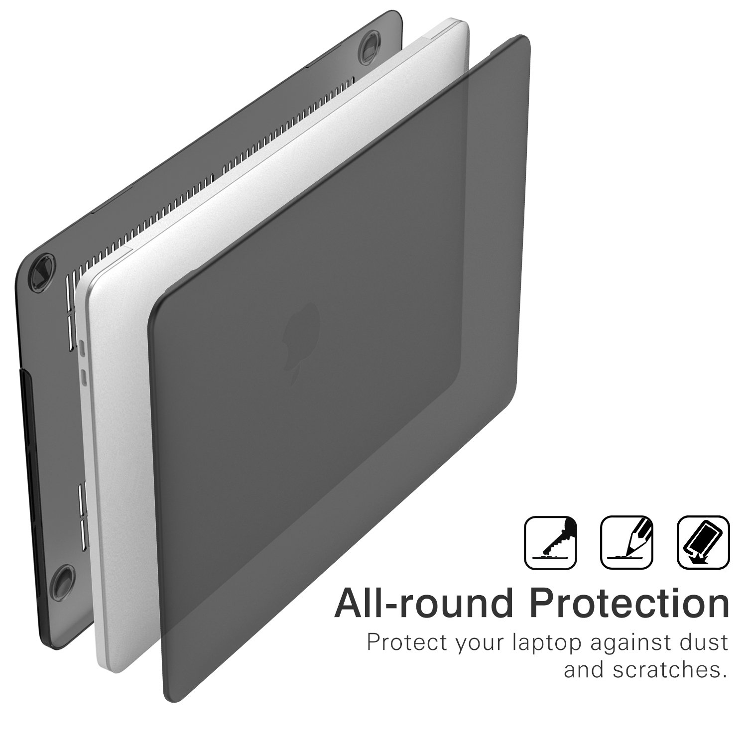 MoKo Case Fit MacBook Pro 13 2016-2020 M1 Chip Released A2289/A2251/A1989/A1706/A1708, Hard Shell Case Slim PC Protective Co