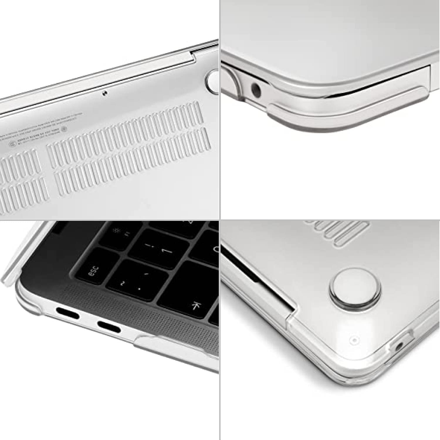 RKINC Case Compatible with MacBook Pro 14 inch Case 2021 Release A2442 M1 Pro / M1 Max Plastic Protective Hard Shell Cover &
