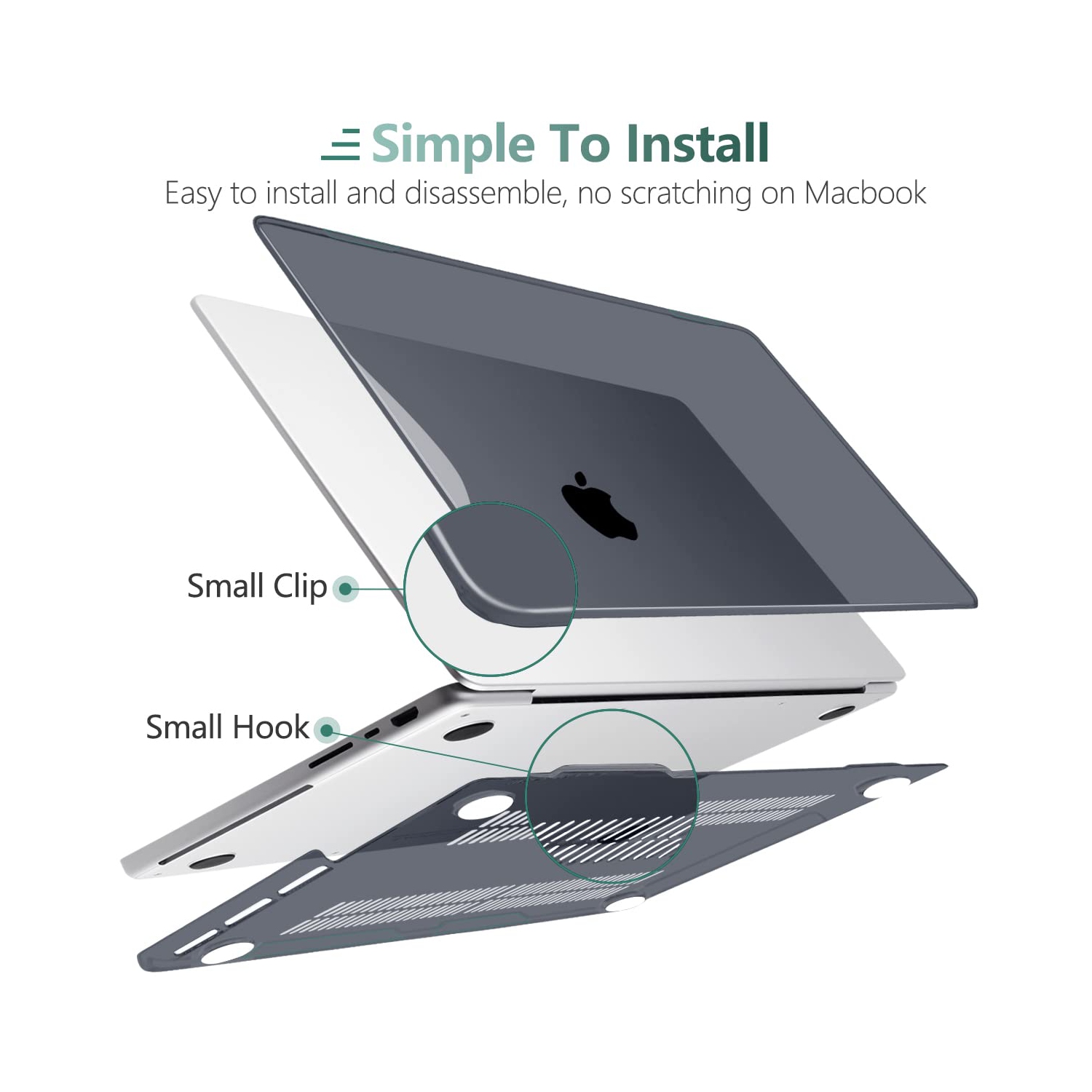 DONGKE MacBook Pro 16 inch Case 2022 2021 Release Model: A2485 M1 Pro/Max, Plastic Hard Shell Case with Keyboard Cover & Scr