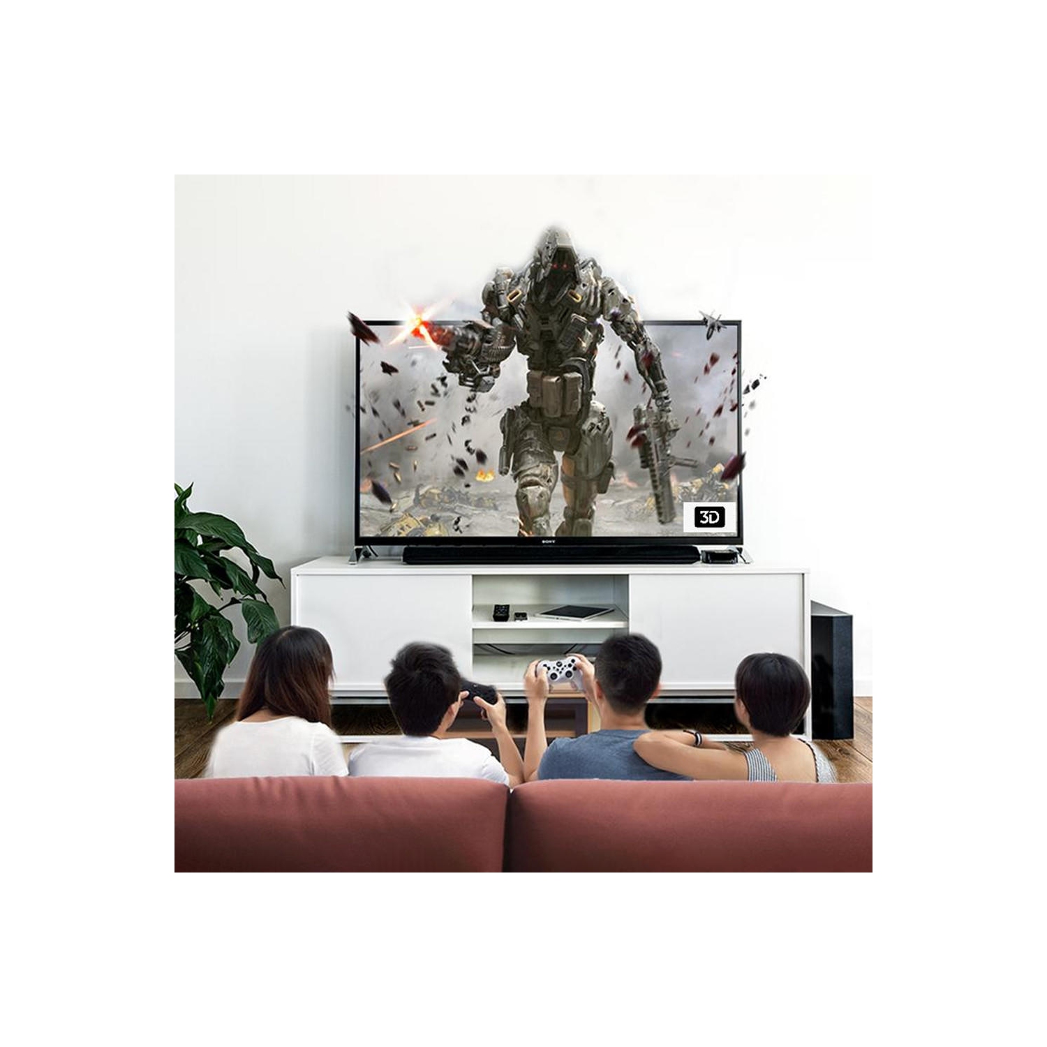 PrimeCables 15FT HDMI 2.1 Cable with PVC molding 25AWG OD8.0mm - Support HDR to 8K60Hz or 4K120Hz