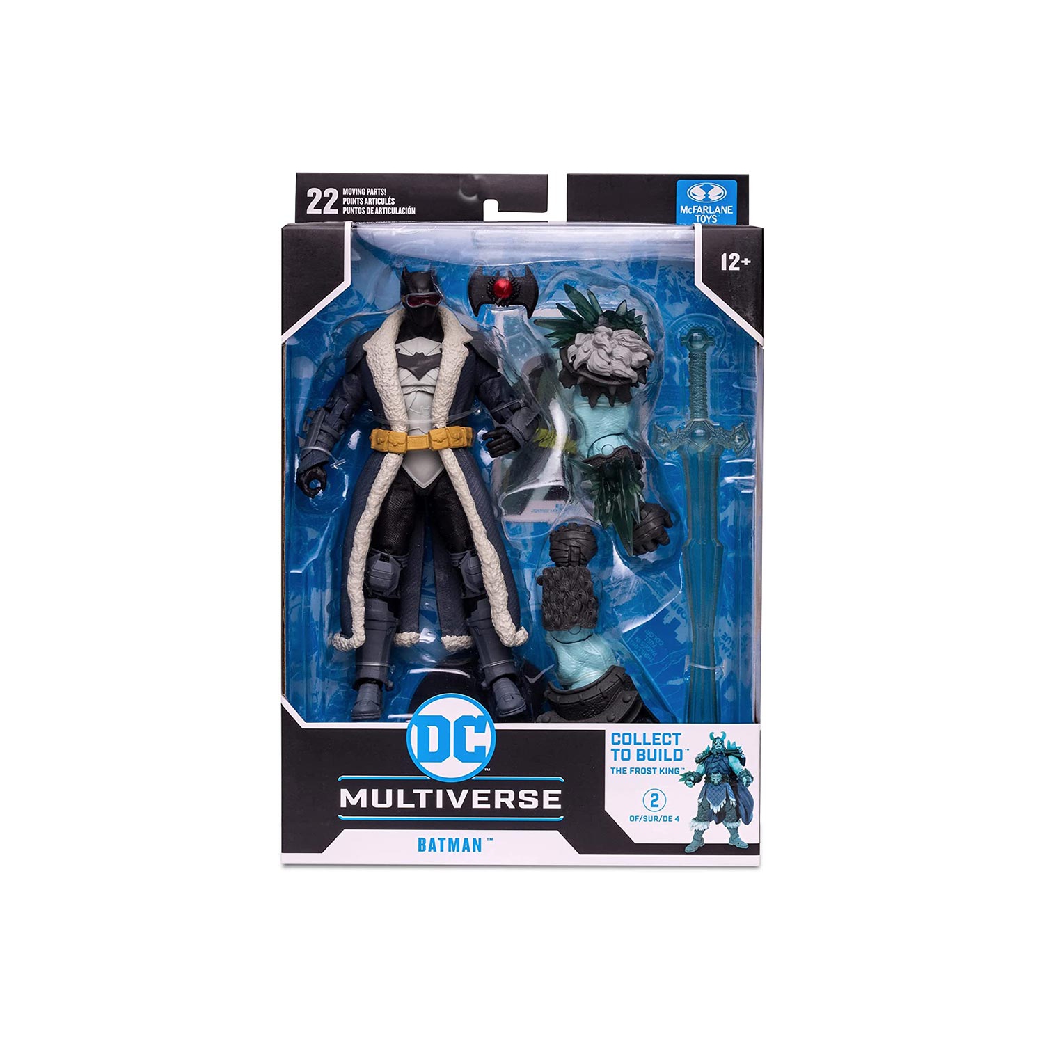 DC Multiverse Comic – figurine d’action de 7 po Endless Winter BAF Frost King – Batman