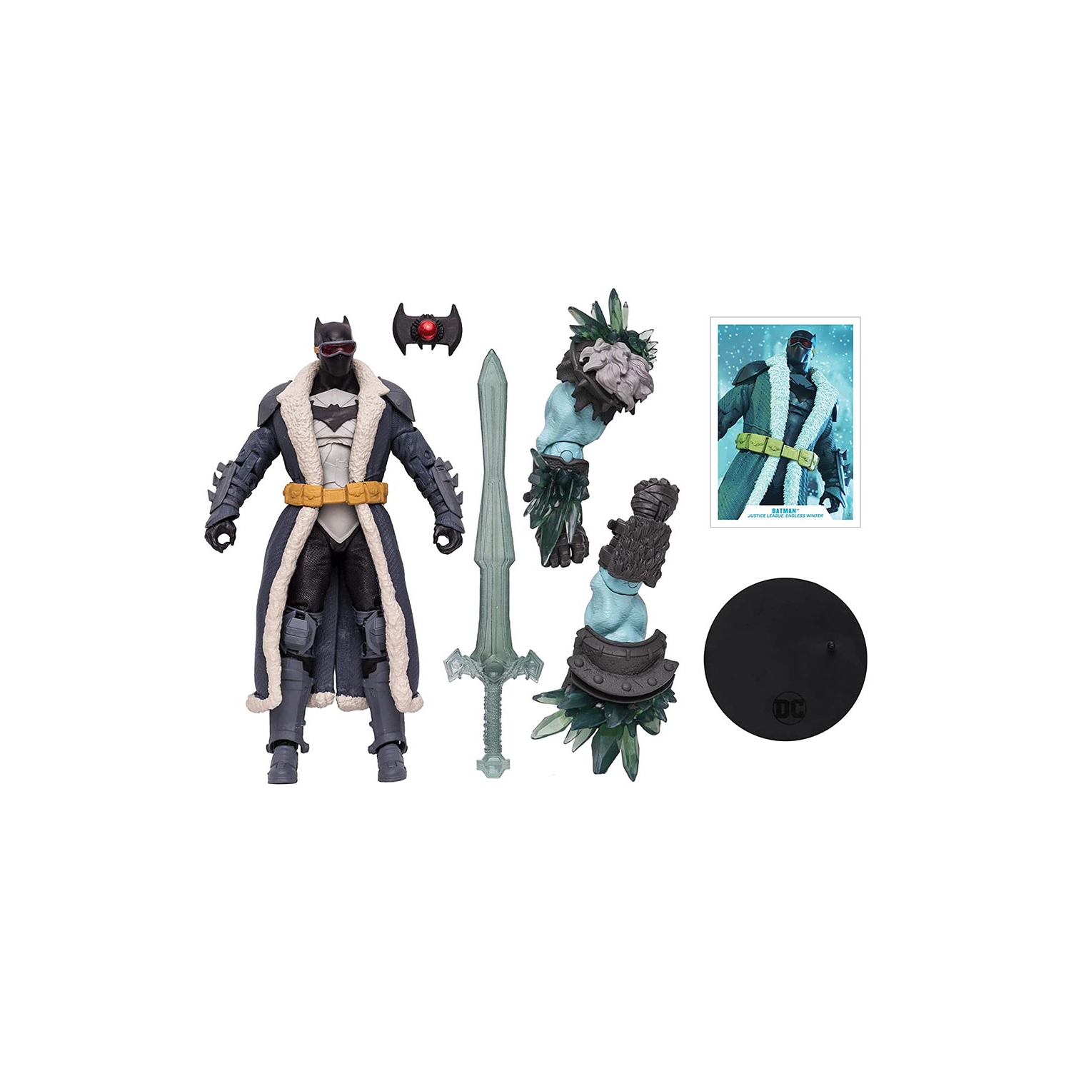 DC Multiverse Comic – figurine d’action de 7 po Endless Winter BAF Frost King – Batman