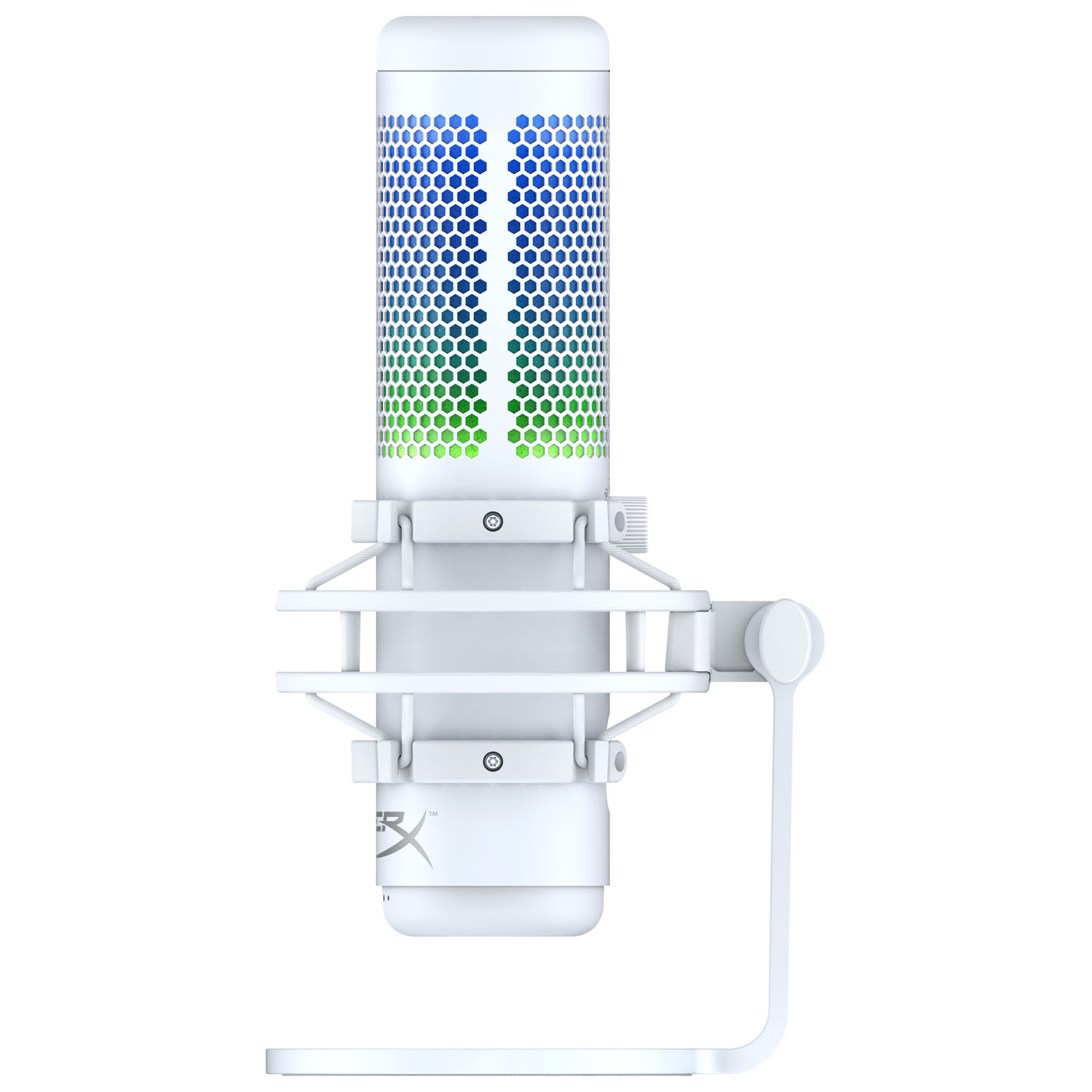 HyperX QuadCast s ホワイト HyperX QuadCast S USB Condenser Microphone - White | Best