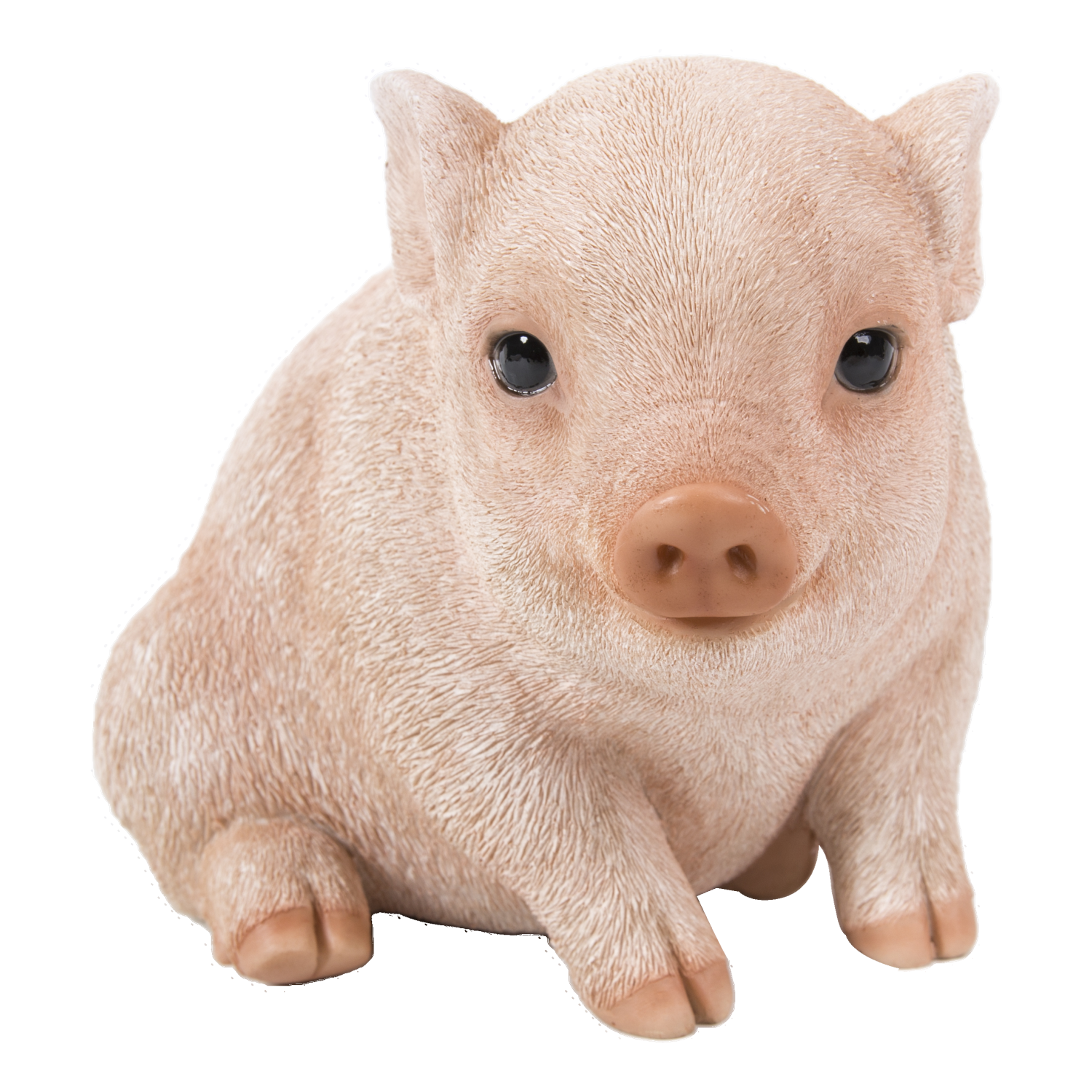 Hi-Line Gift Ltd Chubby Piglet Sitting - Pink
