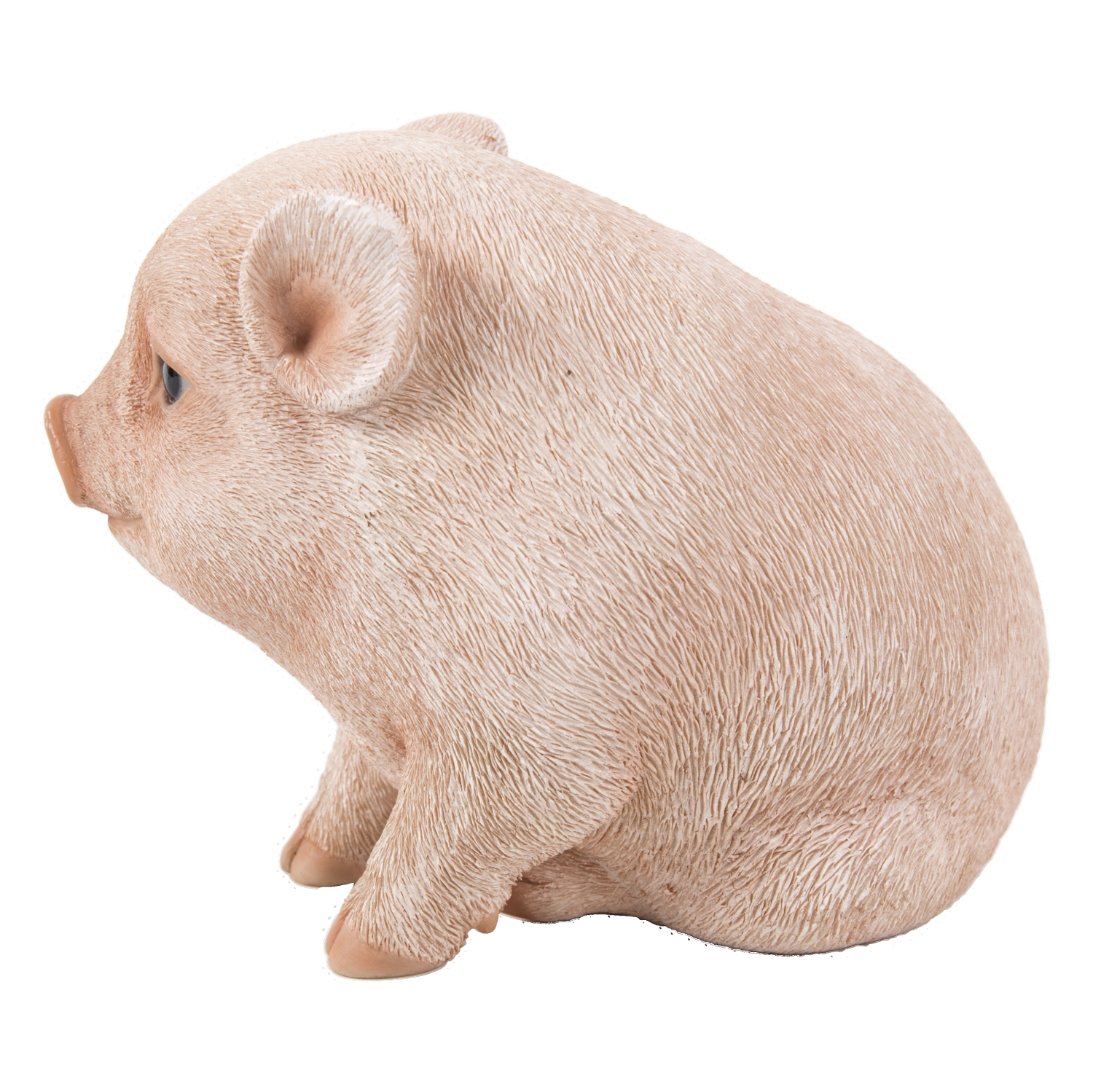 Hi-Line Gift Ltd Chubby Piglet Sitting - Pink