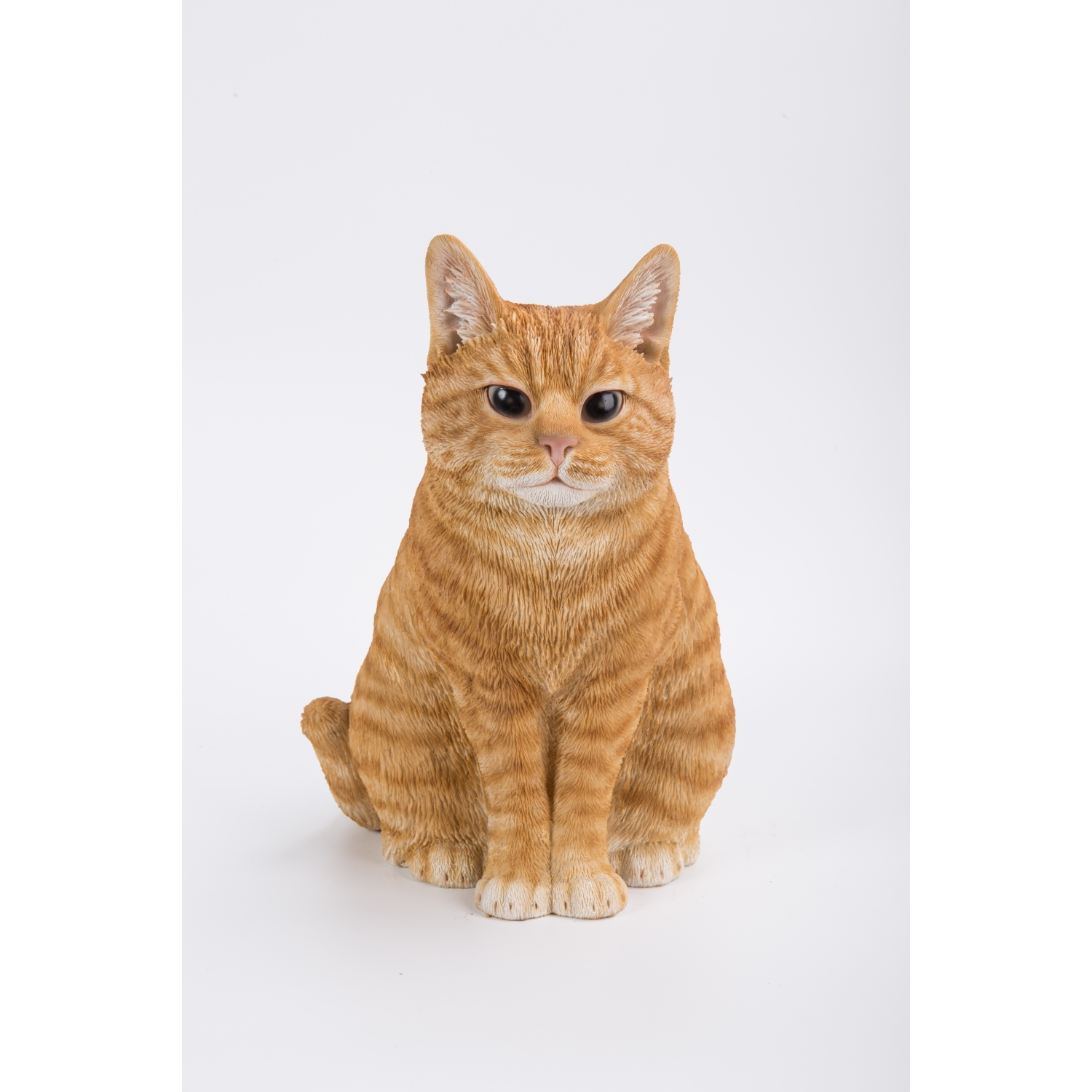 Hi-Line Gift Ltd Orange Tabby Cat Sitting