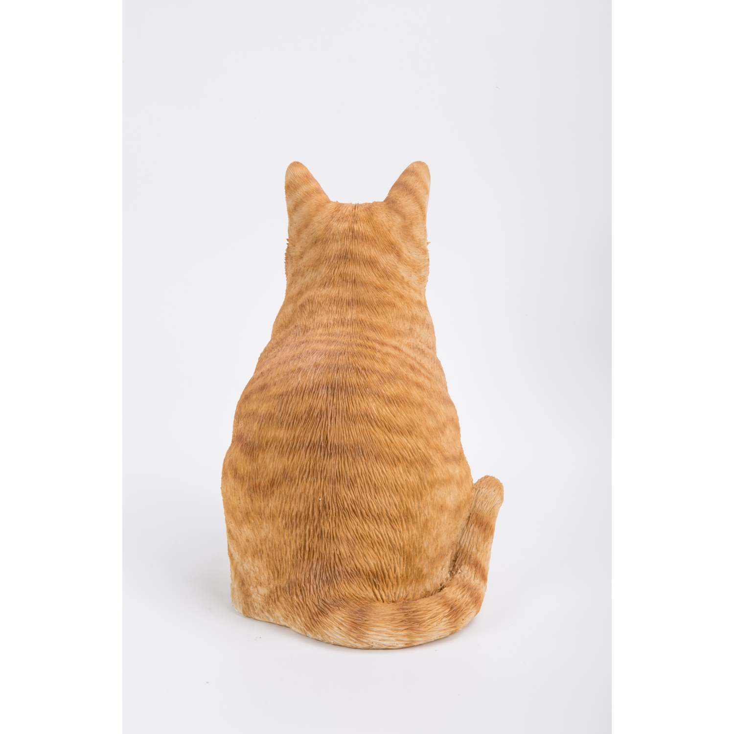 Hi-Line Gift Ltd Orange Tabby Cat Sitting