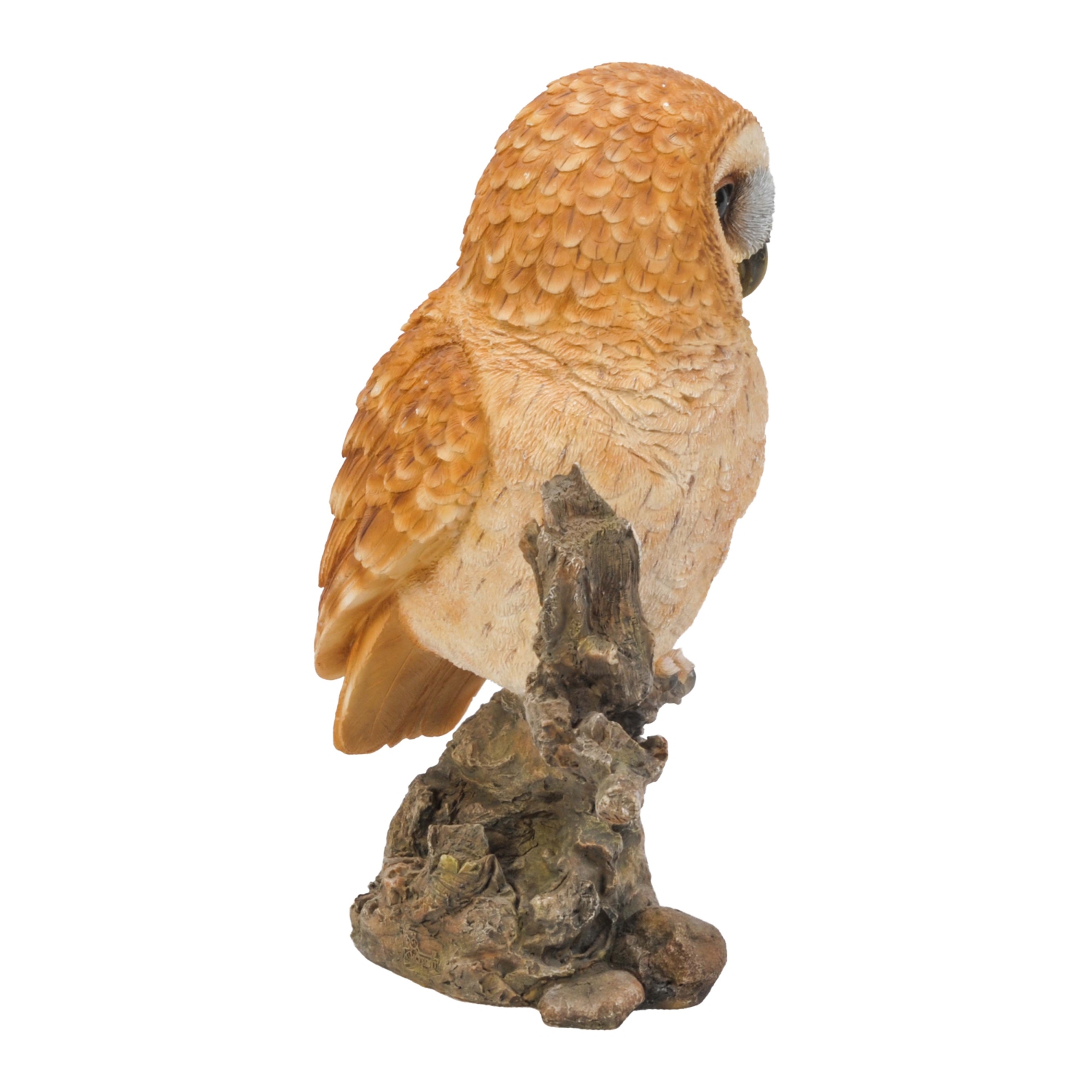 Hi-Line Gift Ltd Tawny Owl On Stump